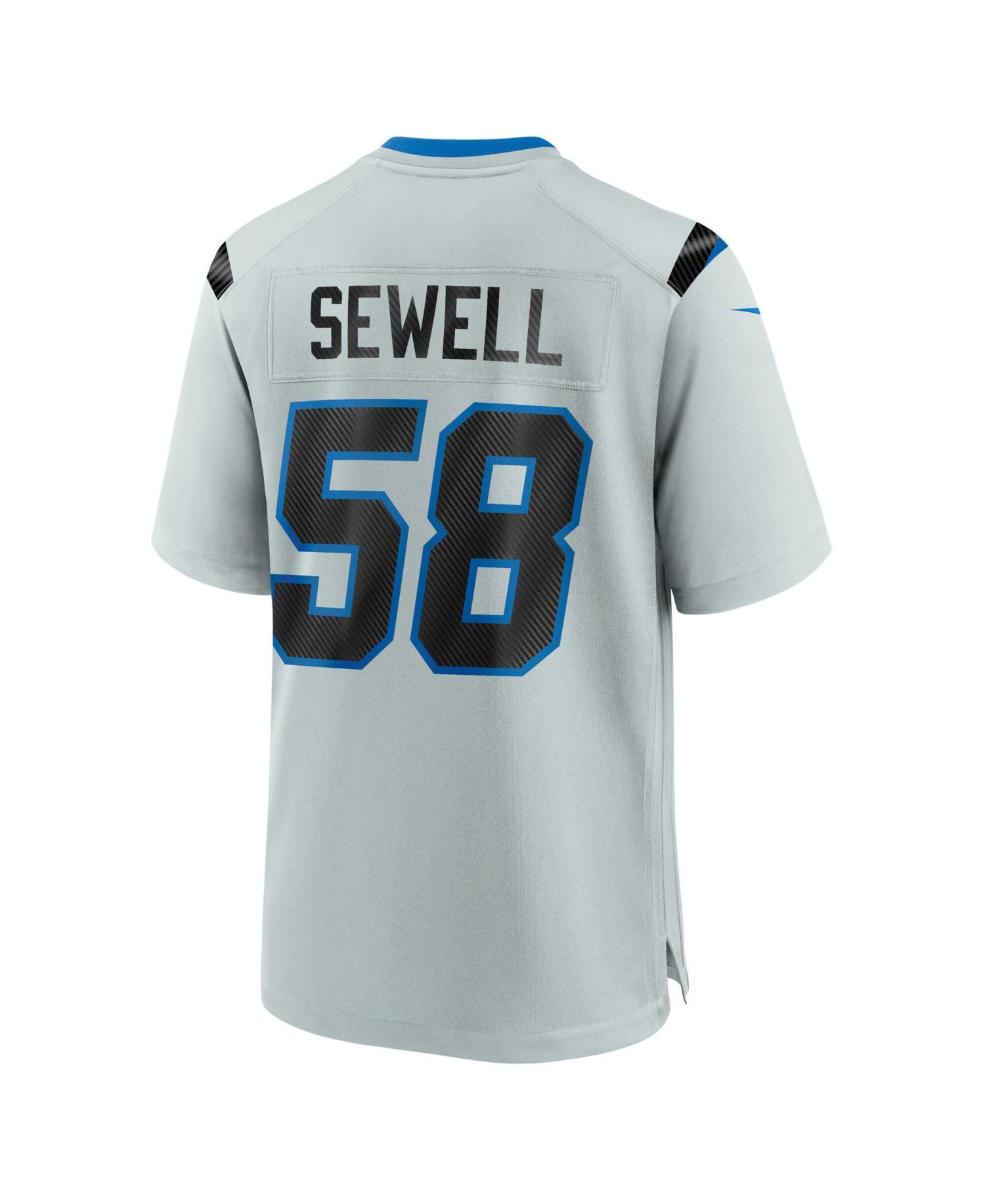 Men's Penei Sewell Silver Detroit Lions 2026 Rivalries Collection Game Jersey