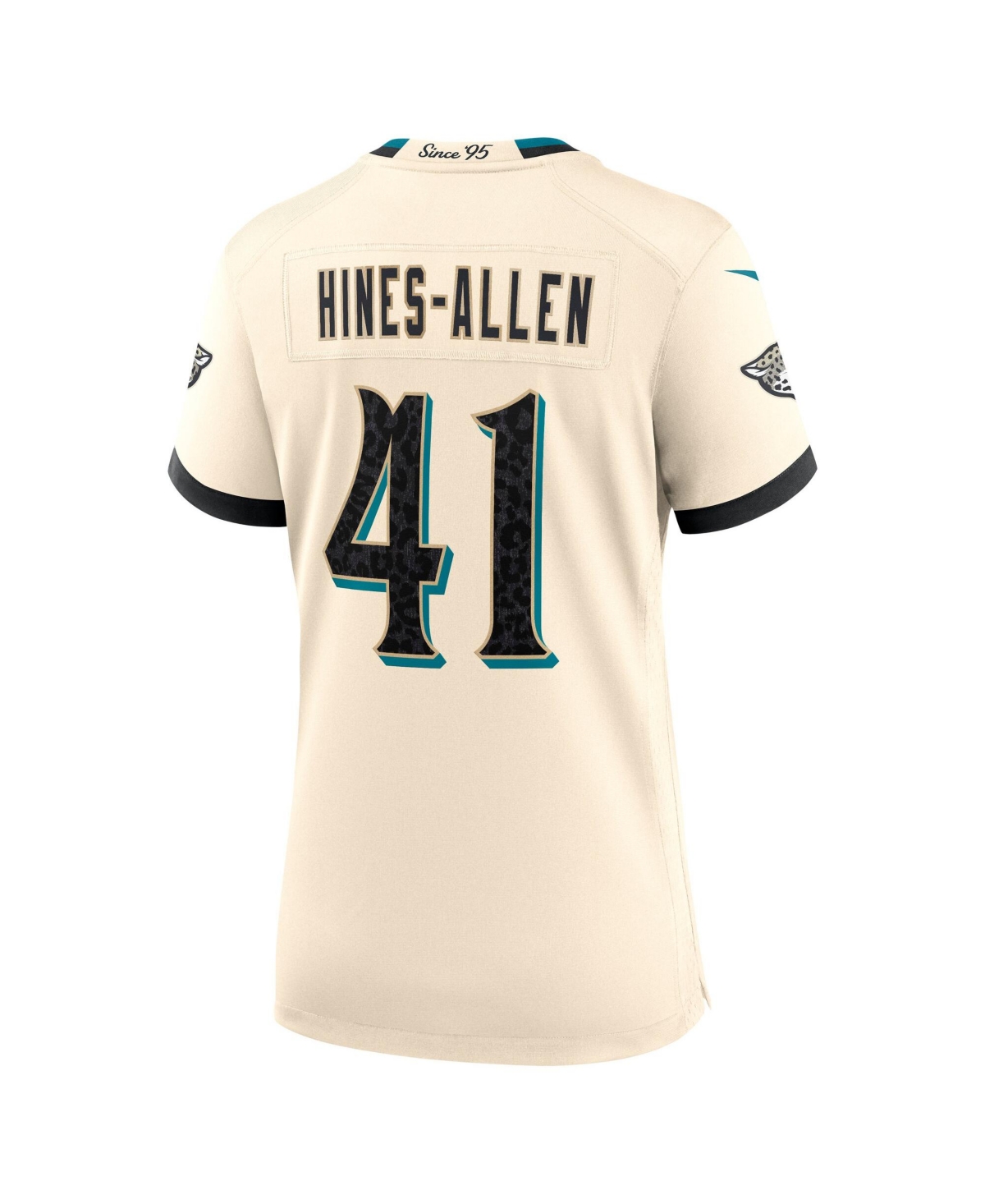 Nike Women's Josh Hines-Allen Natural Jacksonville Jaguars 2026 Rivalries Collection Game Jersey