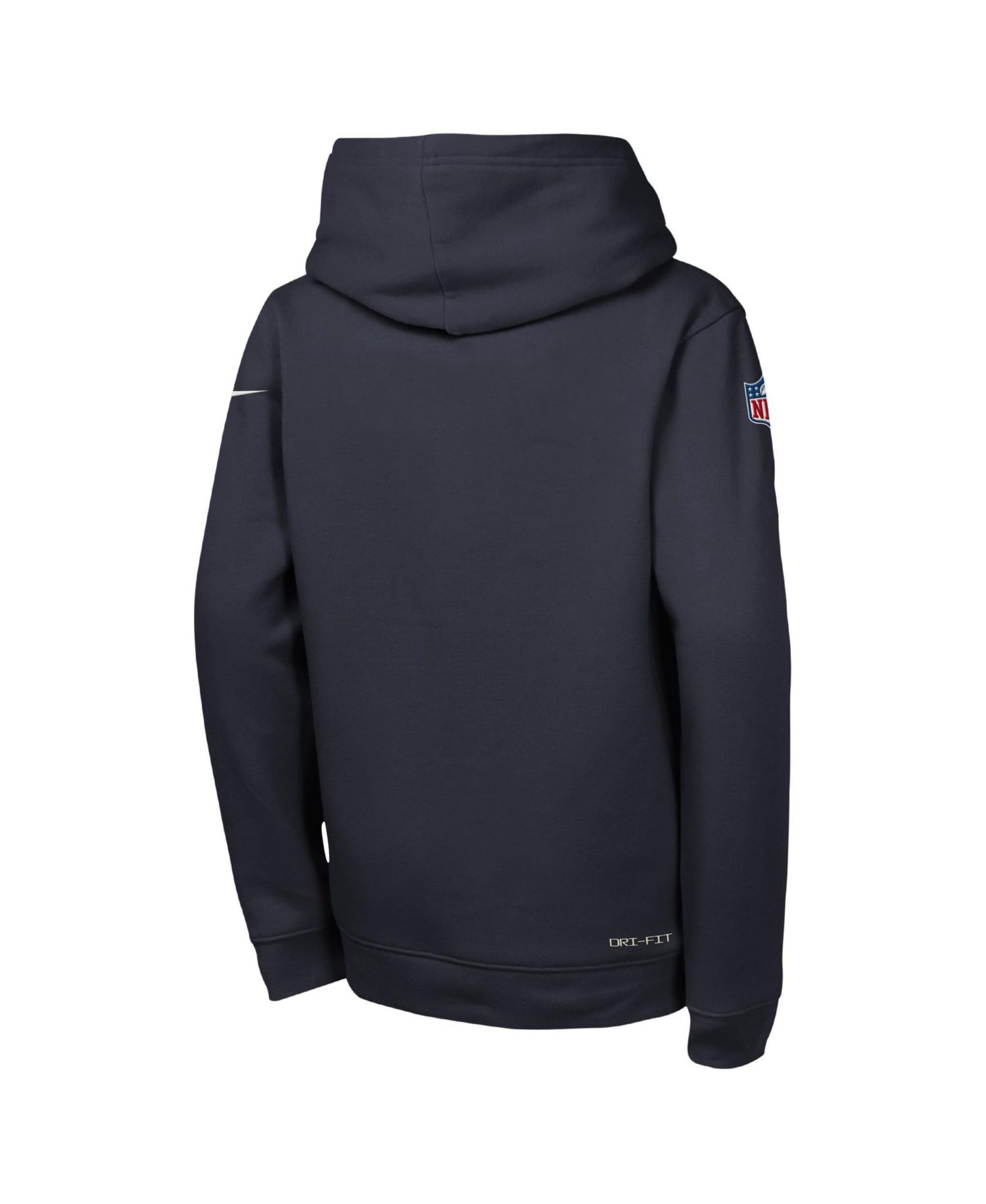 Big Boys and Girls Navy Chicago Bears Sideline Dri-FIT Hoodie