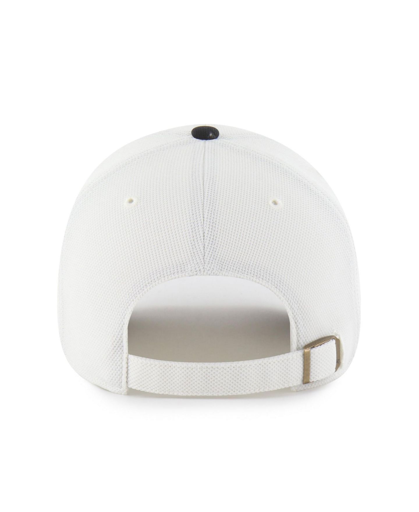 Кепка '47 Brand White/Navy Syracuse Orange Pique Patch Clean Up Adjustable Hat — фото 2