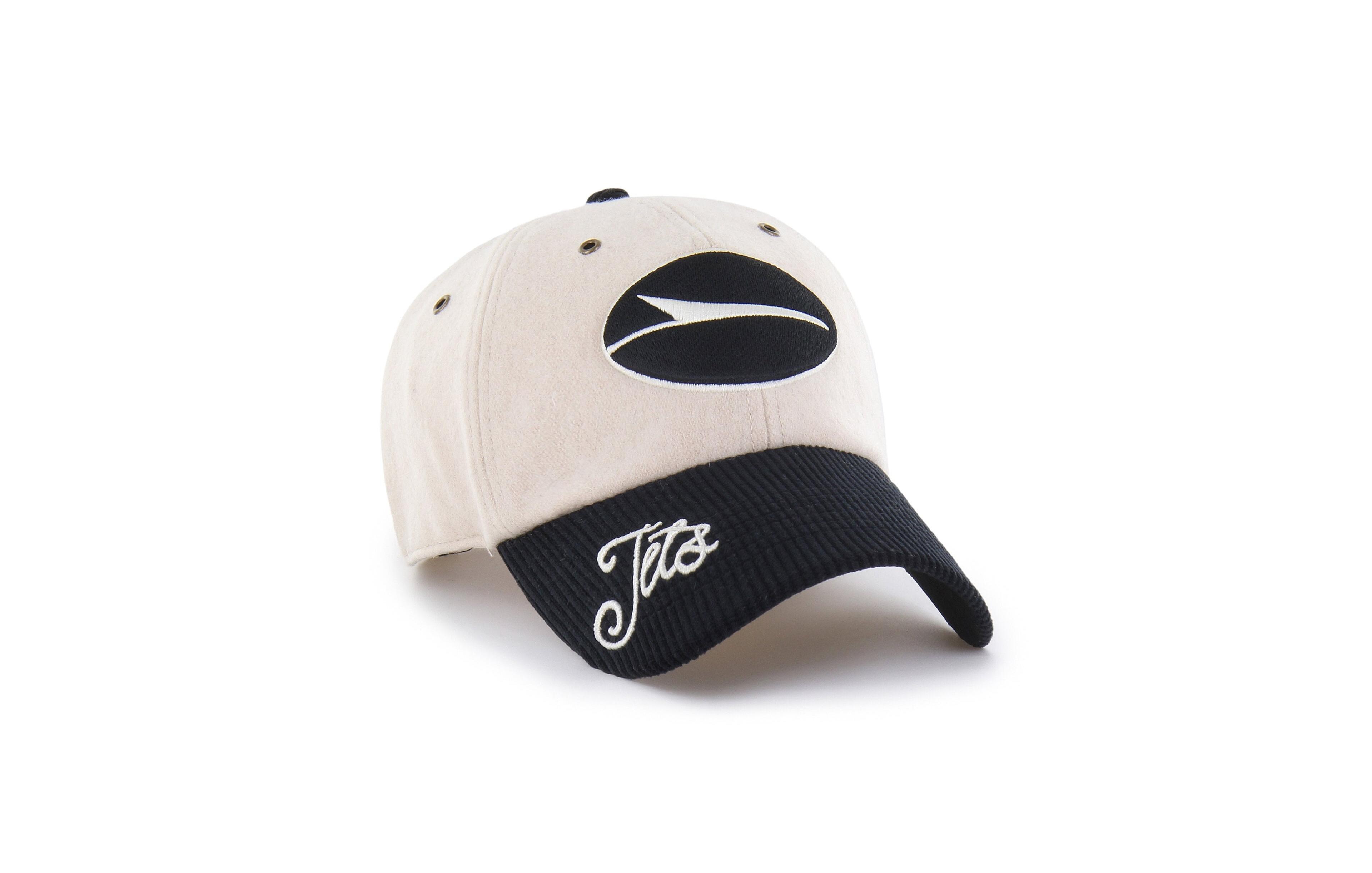 '47 Brand Women's Natural/Black New York Jets Rope Script Clean Up Adjustable Hat