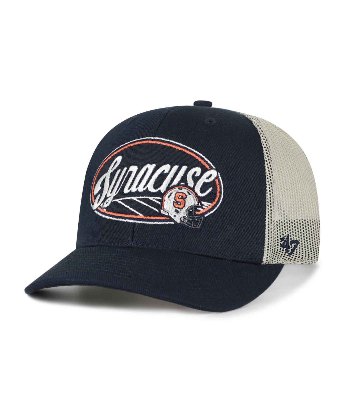 '47 Brand Men's and Women's Navy Syracuse Orange Enfield Adjustable Trucker Hat