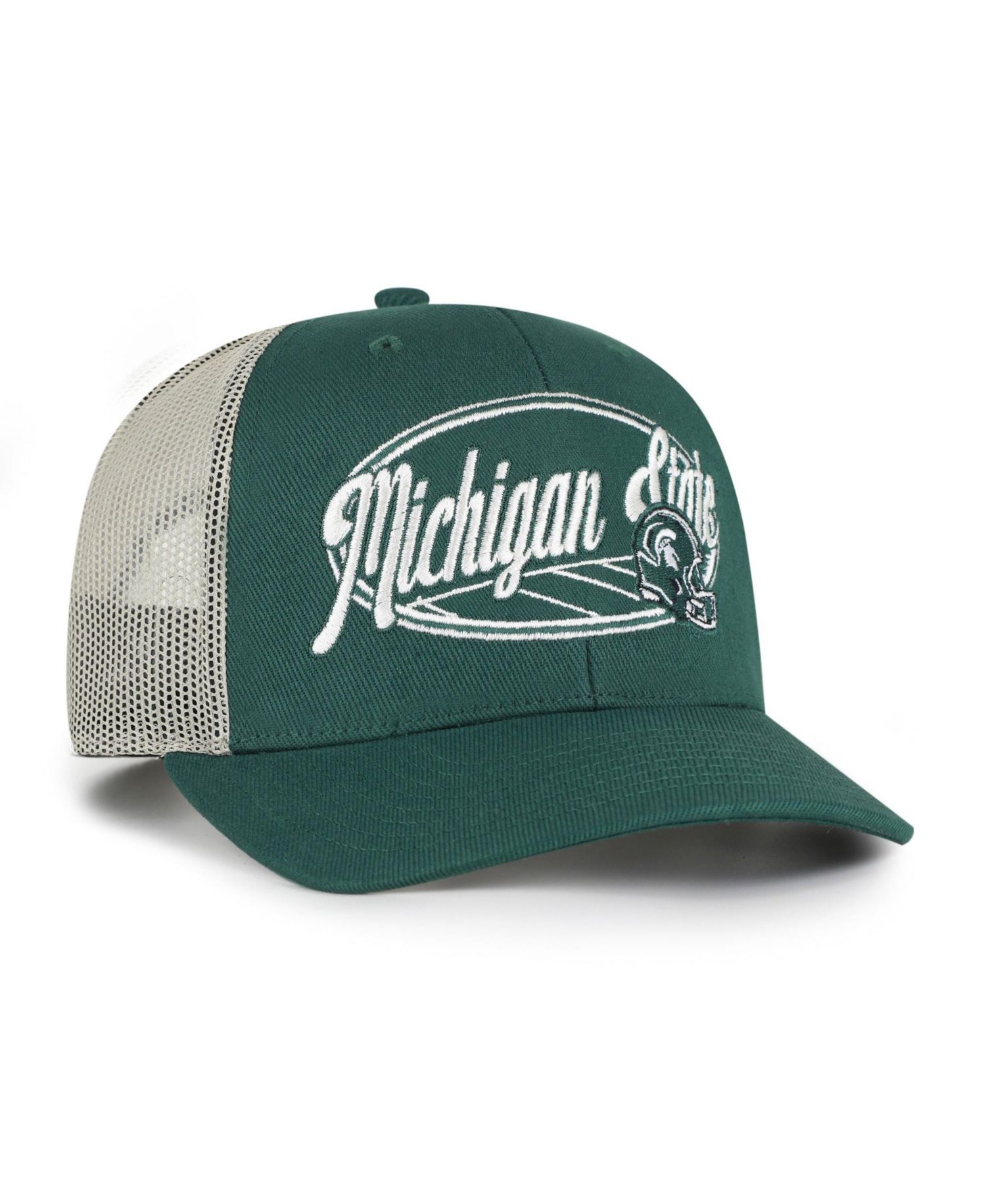 Men's and Women's '47 Green Michigan State Spartans Enfield Adjustable Trucker Hat