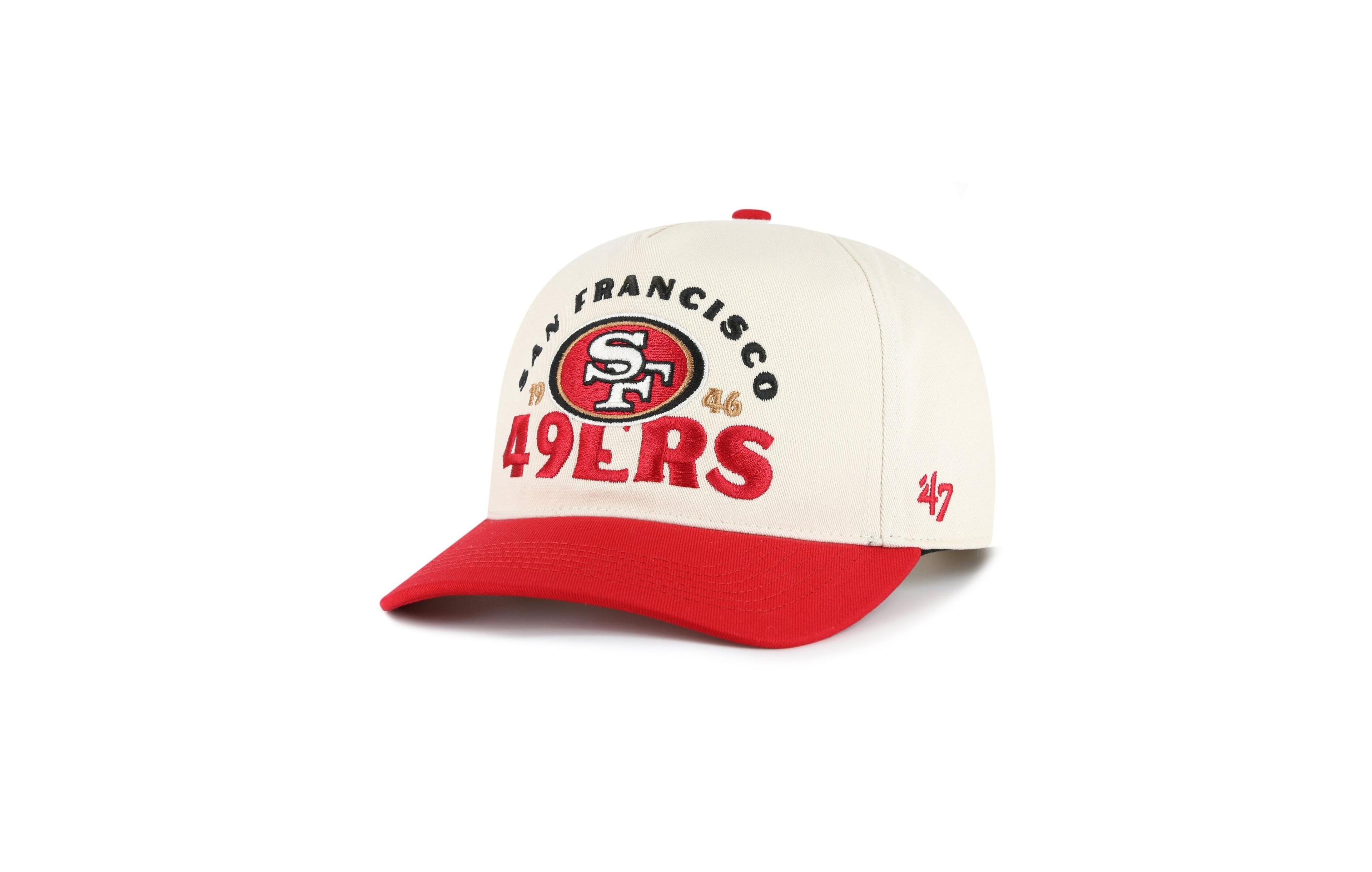'47 Brand Men's Natural San Francisco 49ers Arcitext Hitch Adjustable Hat