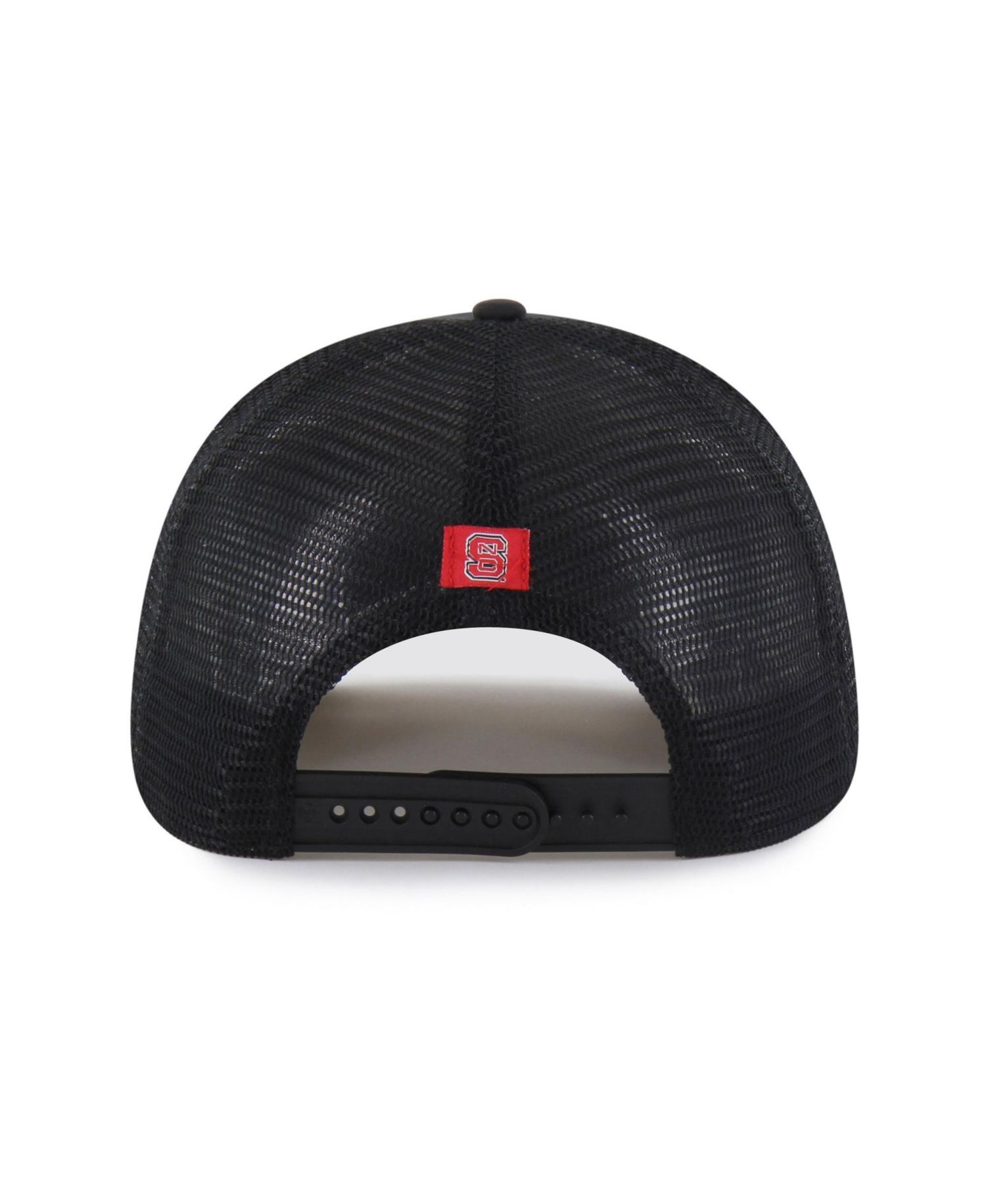 Men's and Women's '47 Black NC State Wolfpack brrr&deg; Condor Mesh Hitch Adjustable Hat