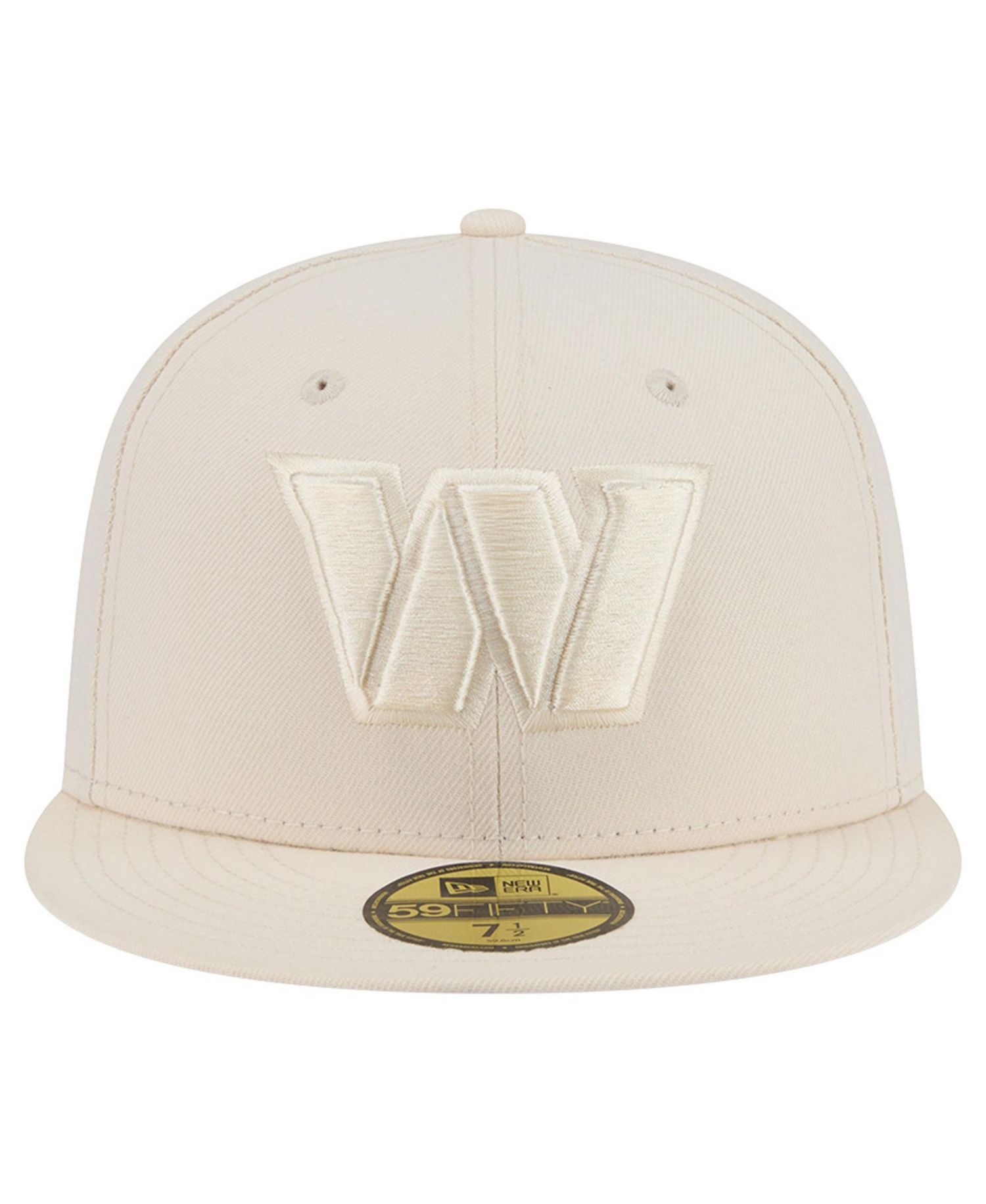Men's Cream Washington Commanders Color Pack 59FIFTY Fitted Hat