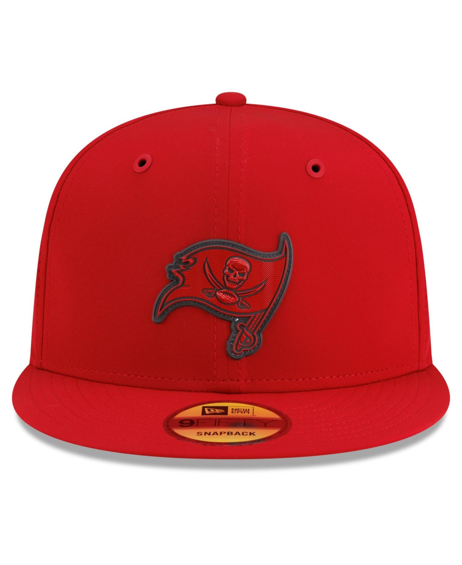 Men's Red Tampa Bay Buccaneers 2026 Sideline 9FIFTY Snapback Hat