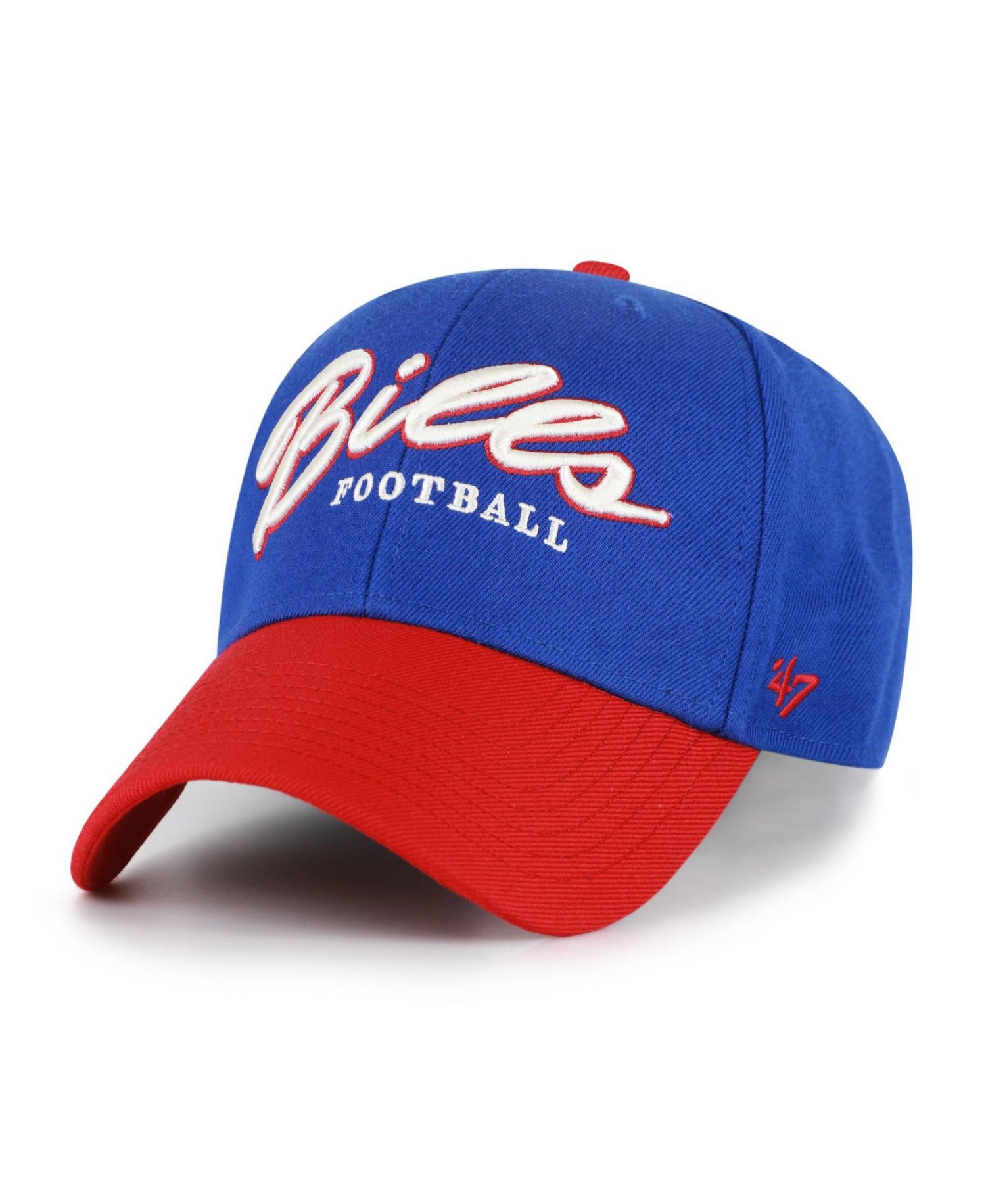 Men's '47 Royal Buffalo Bills Throwback MVP Adjustable Hat