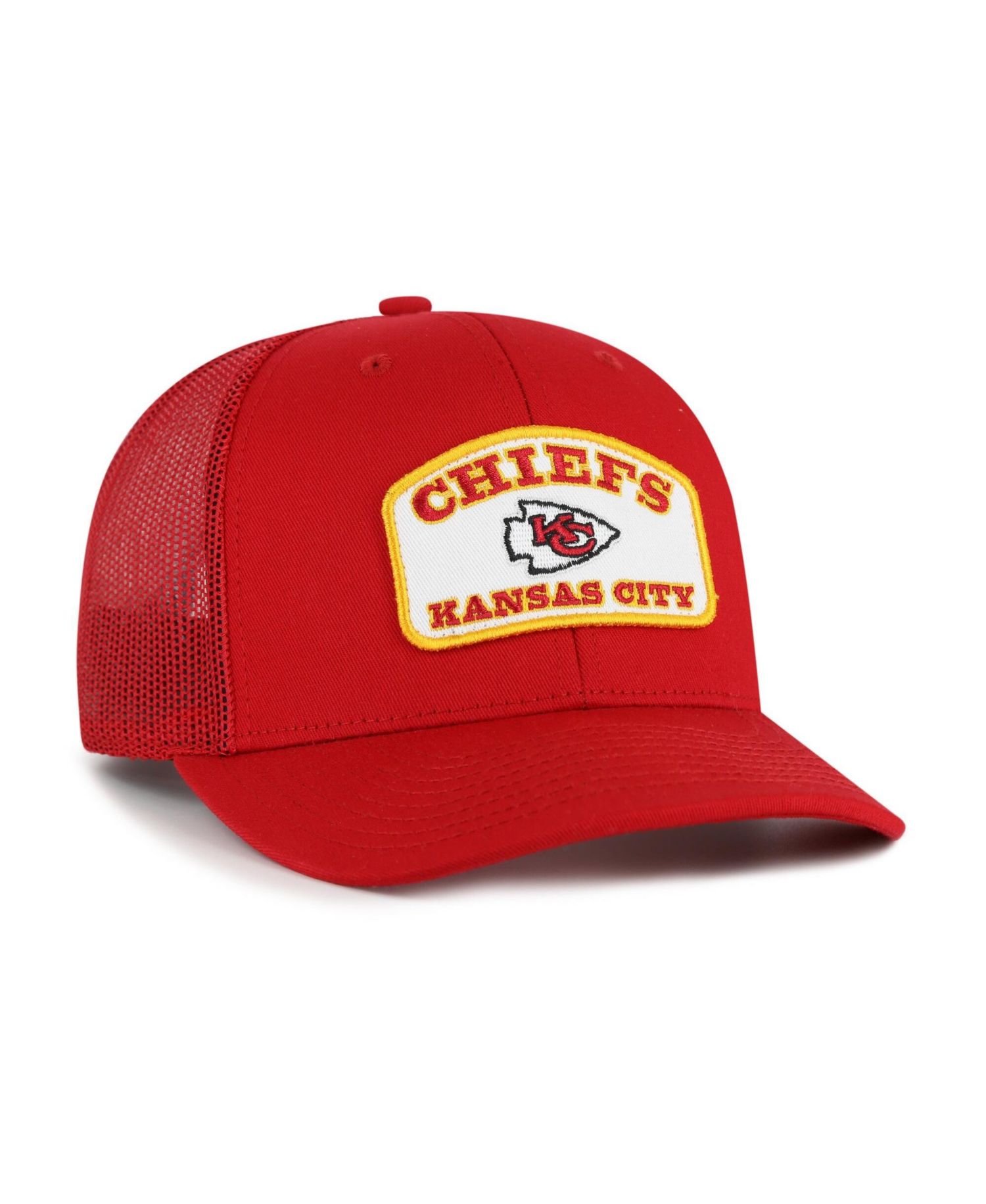 Men's '47 Red Kansas City Chiefs Roadway Adjustable Trucker Hat