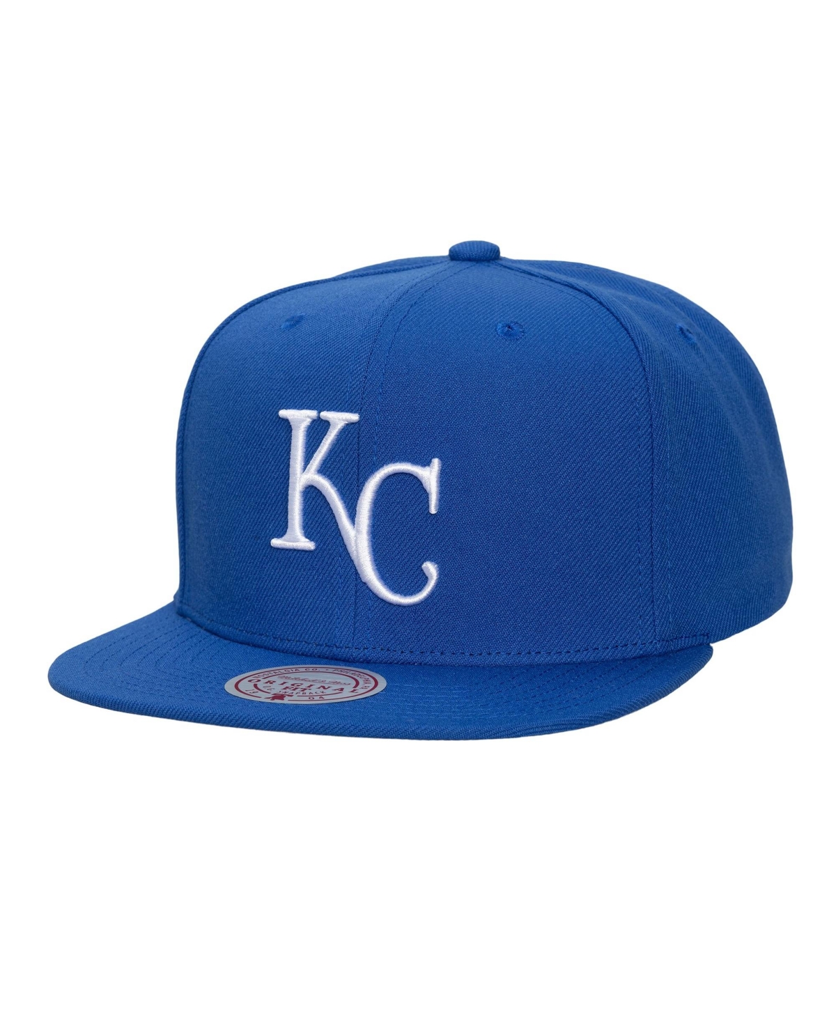 Mitchell & Ness Men's And Women's Mitchell Ness Royal Kansas City Royals Side Logo Snapback Hat