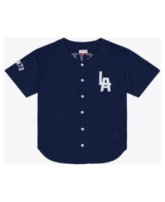 Men's Mookie Betts Navy Los Angeles Giants Batting Practice Jersey