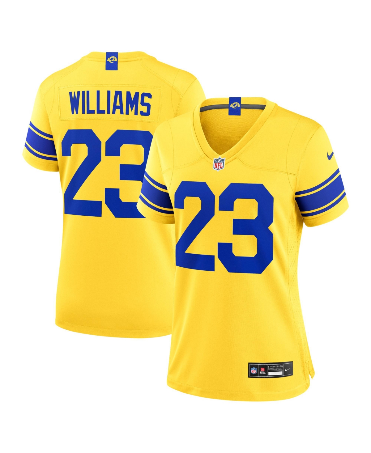 Nike Women's Kyren Williams Los Angeles Rams Classic Sol Game Jersey