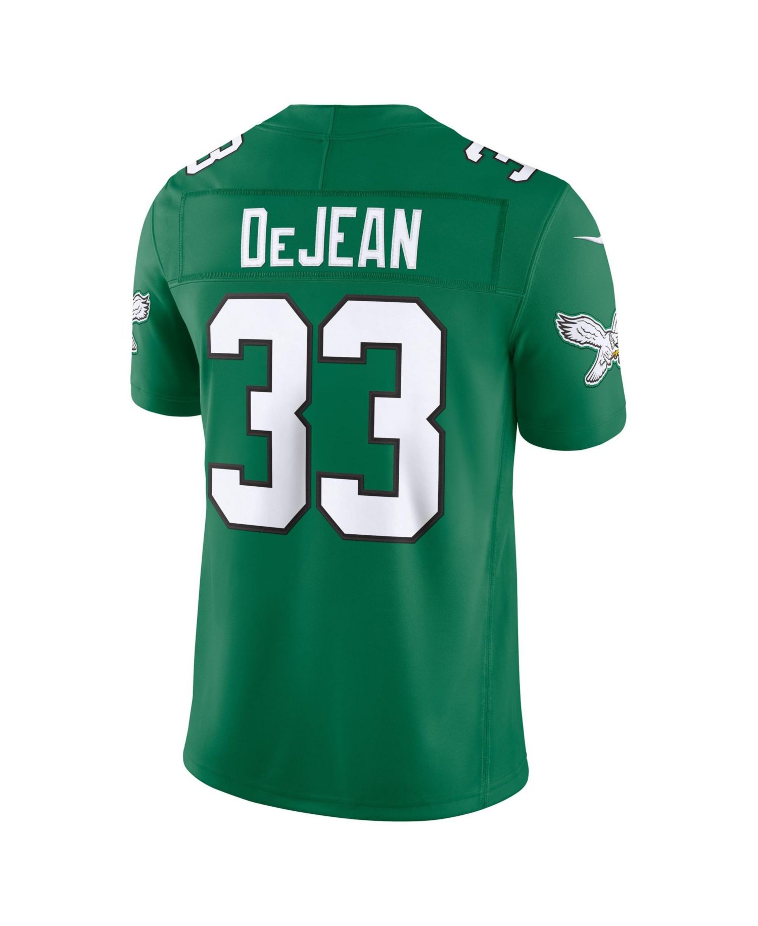 Men's Cooper DeJean Kelly Green Philadelphia Eagles Alternate Vapor F.U.S.E. Stitched Limited Jersey