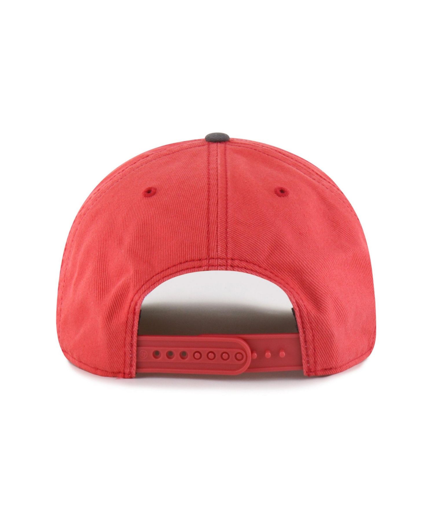 Men's and Women's '47 Red/Black Oklahoma Sooners Well-Worn Calderwood Hitch Adjustable Hat