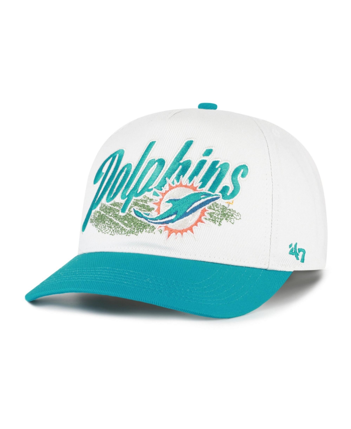 '47 Brand Men's Cream Miami Dolphins Enfield Hitch Adjustable Hat