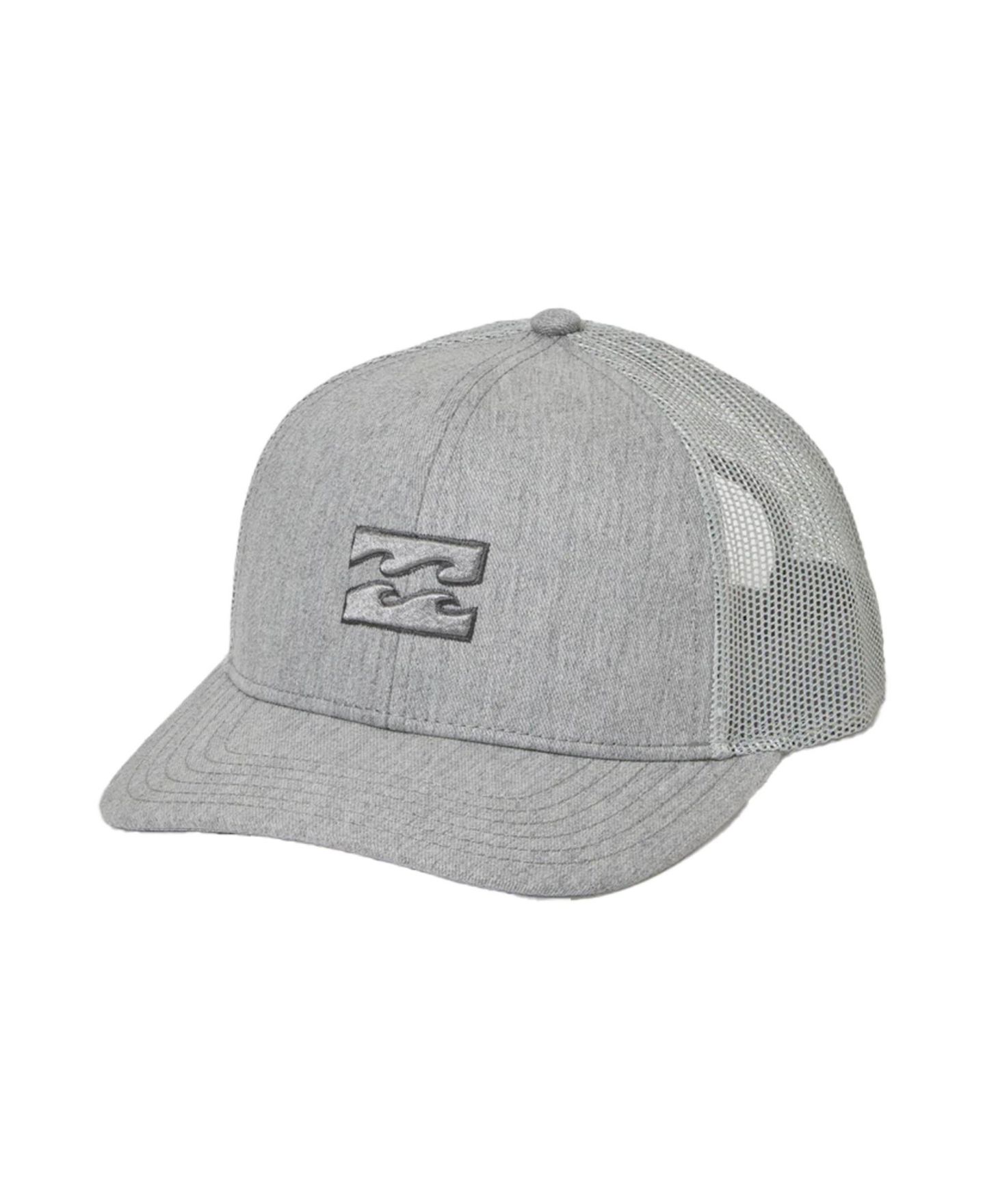 Мужская кепка Billabong Grey Heather All Day Trucker Adjustable Hat — фото 1