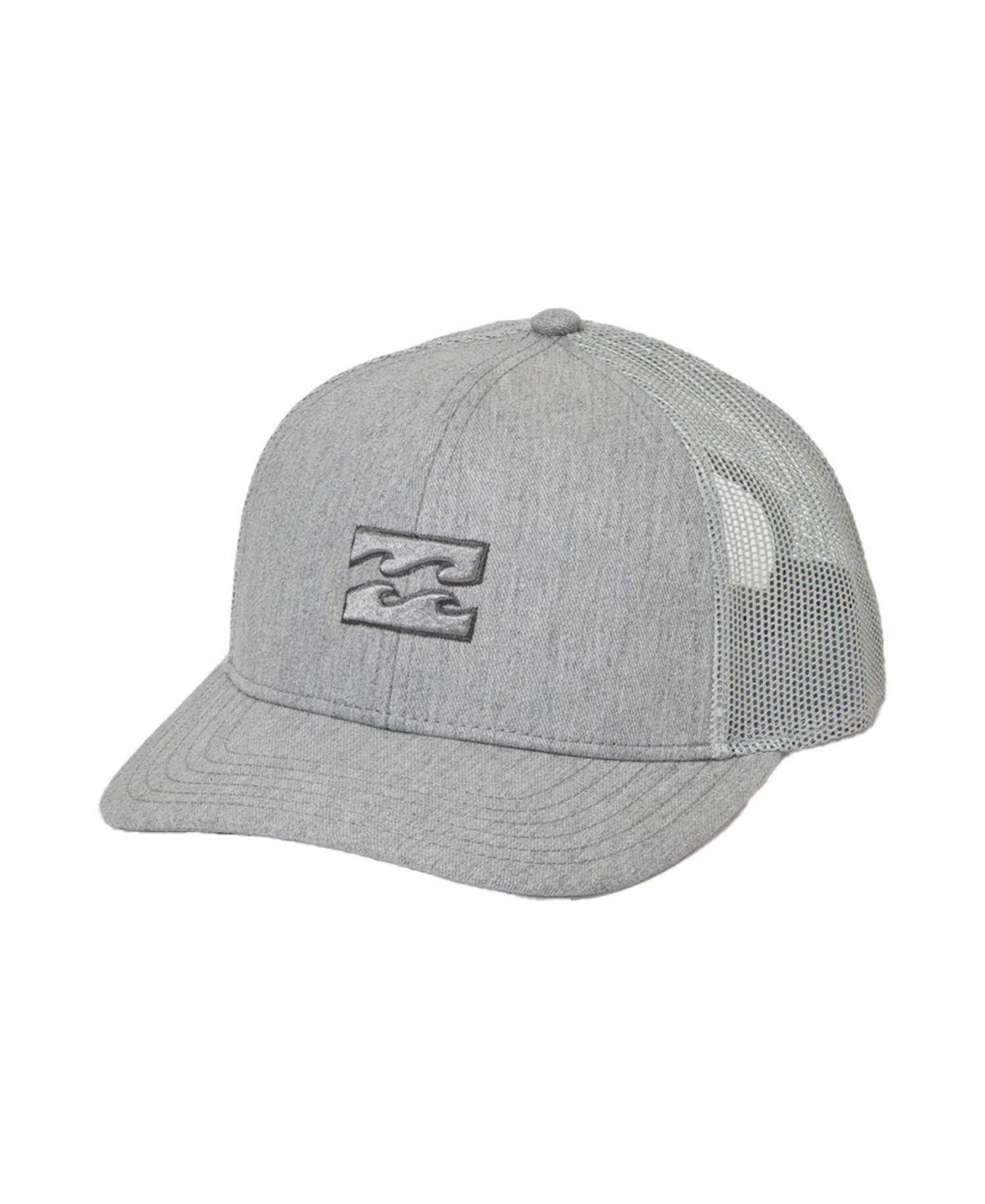 Men's Grey Heather All Day Trucker Adjustable Hat