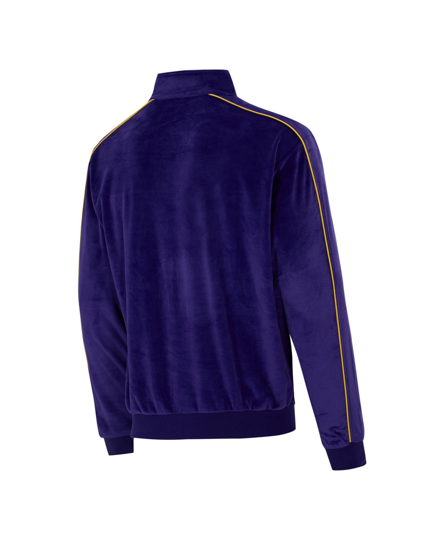 Men's and Women's Purple Los Angeles Lakers Archives Velour Full-Zip Jacket