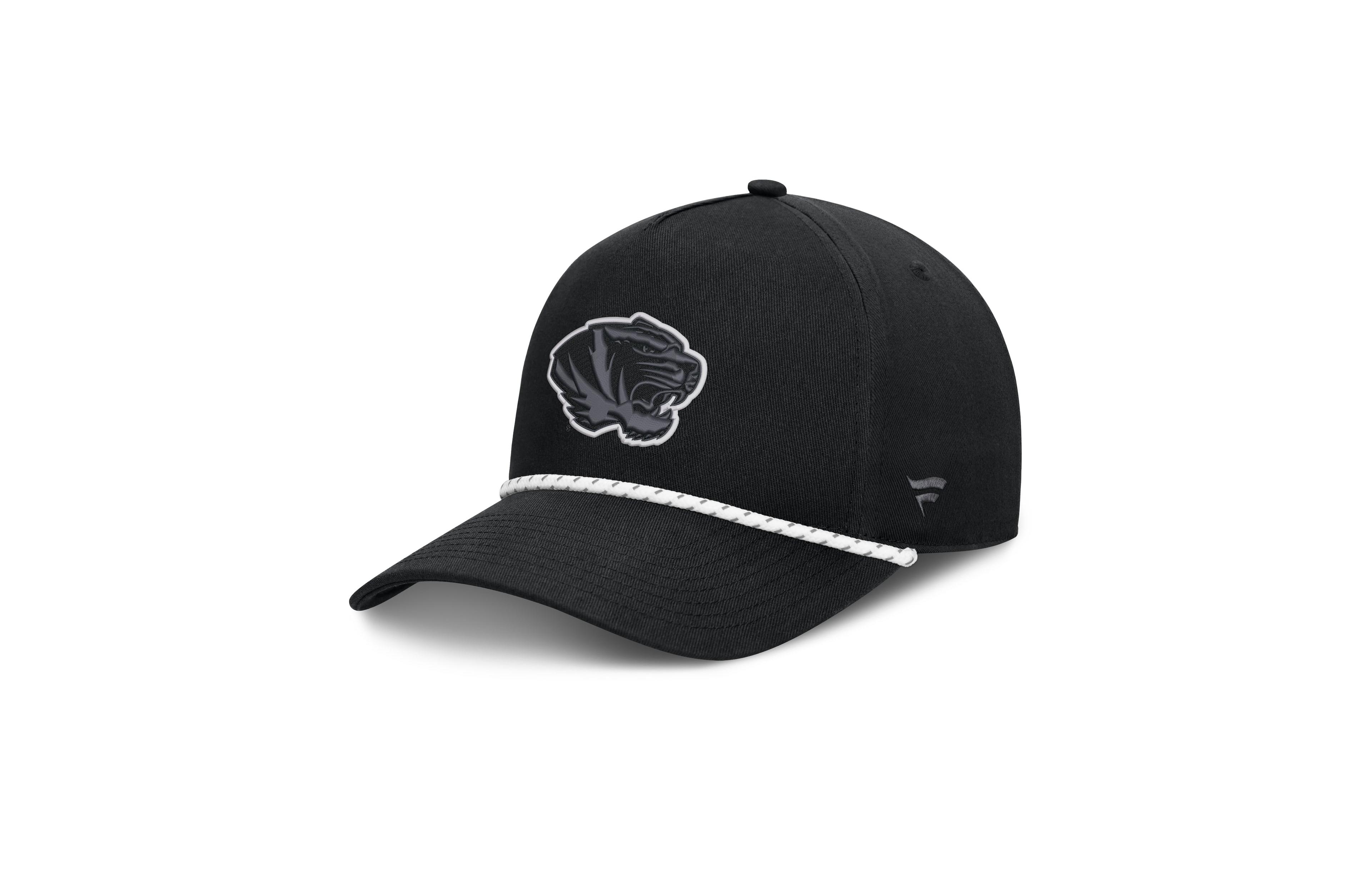 Fanatics Men's Black Missouri Tigers Undertone Rope Adjustable Hat