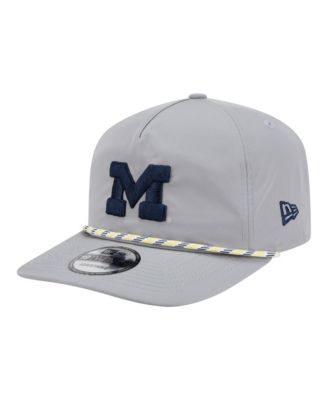 Men's Gray Michigan Wolverines 19TWENTY Adjustable Hat