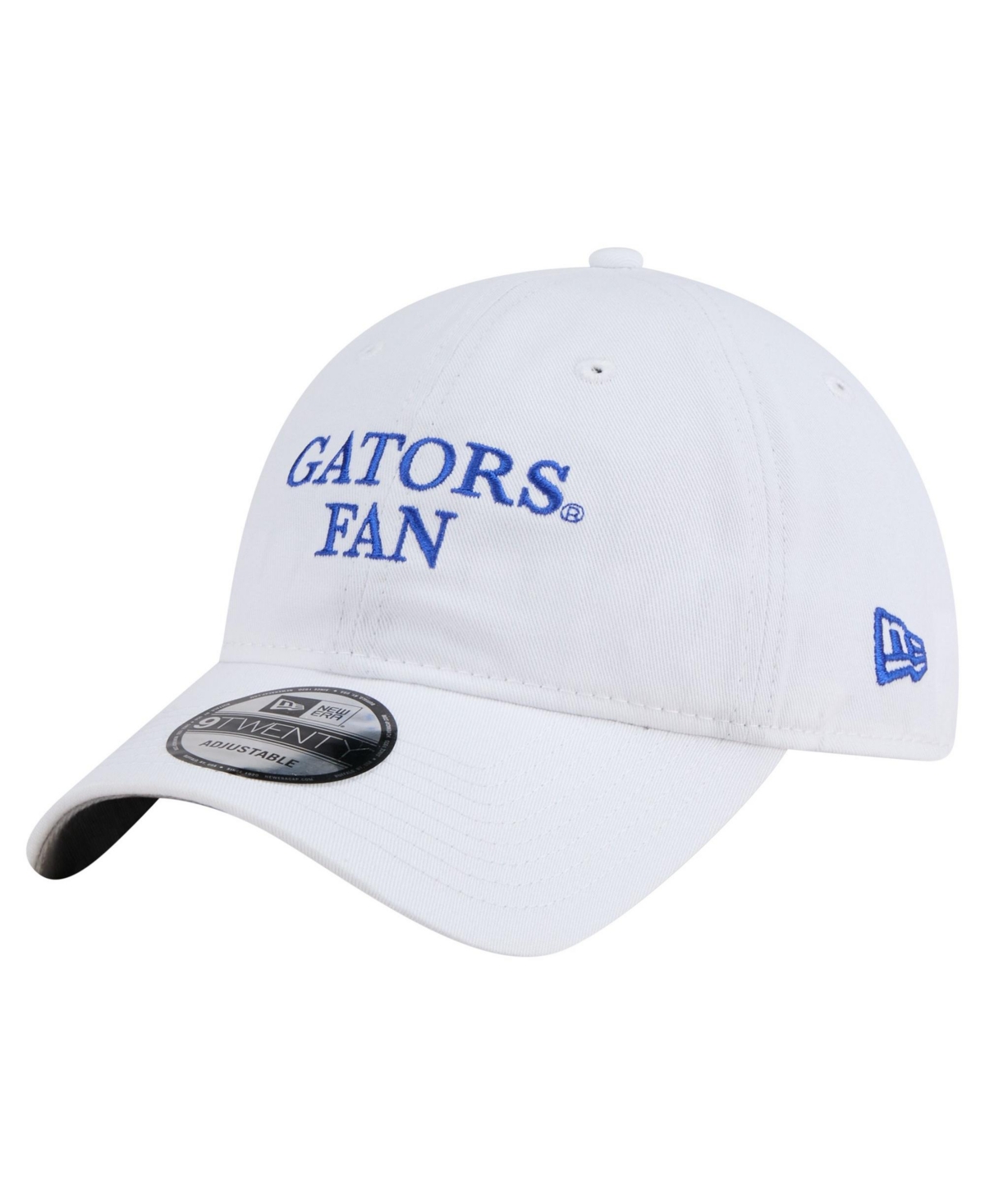 New Era Men's White Florida Gators Fan 9TWENTY Adjustable Hat