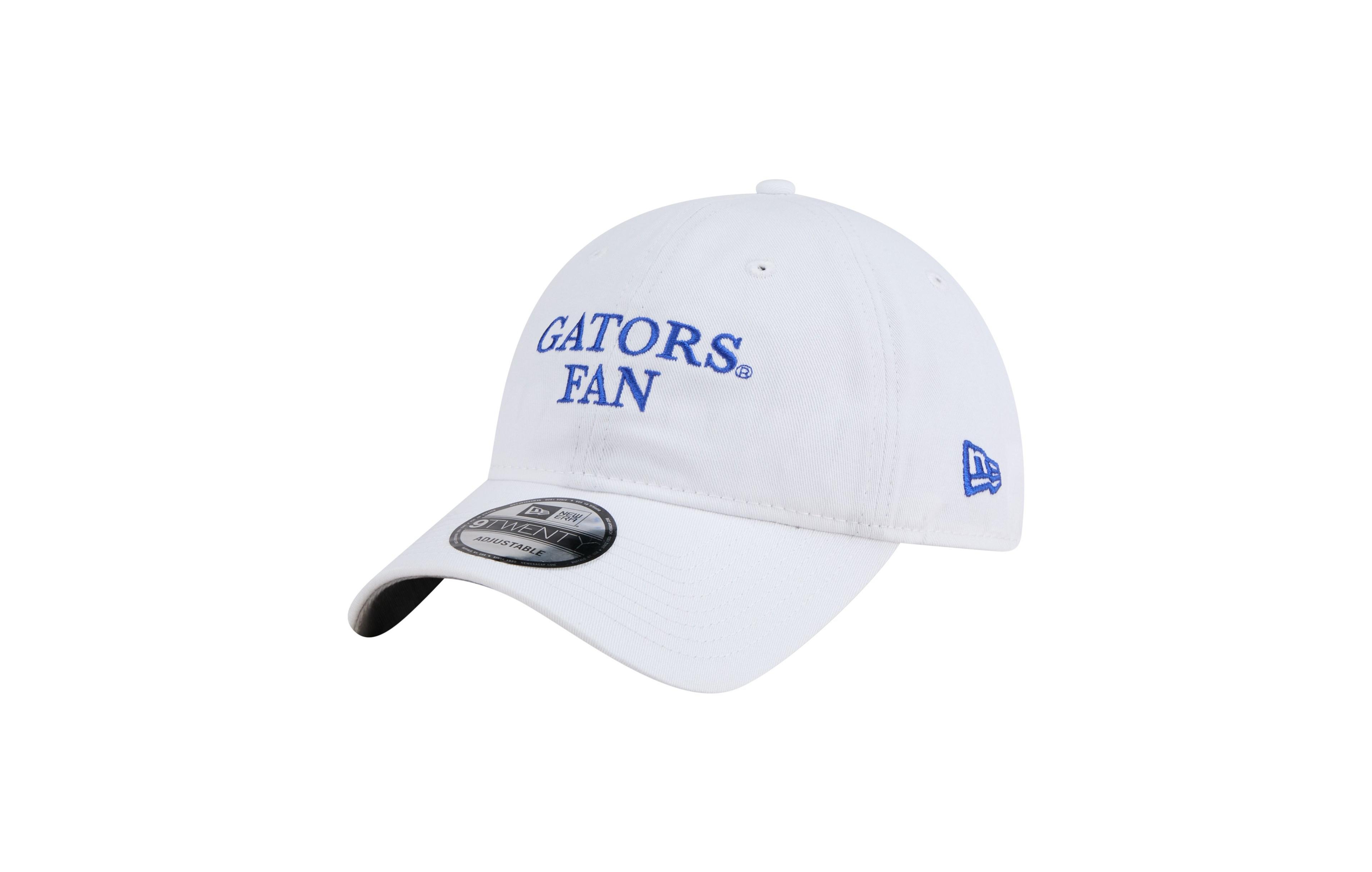 New Era Men's White Florida Gators Fan 9TWENTY Adjustable Hat
