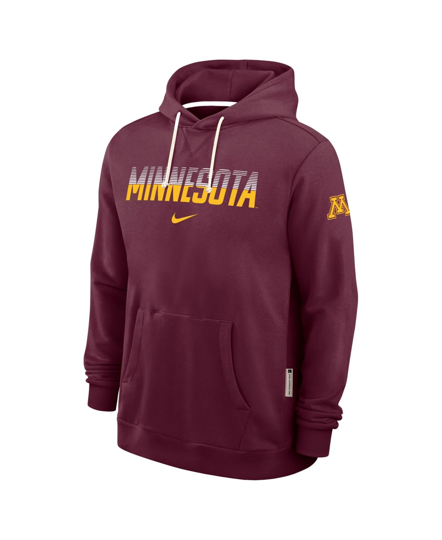 Men's Maroon Minnesota Golden Gophers 2026 Sideline Standard Issue Dri-FIT Hoodie