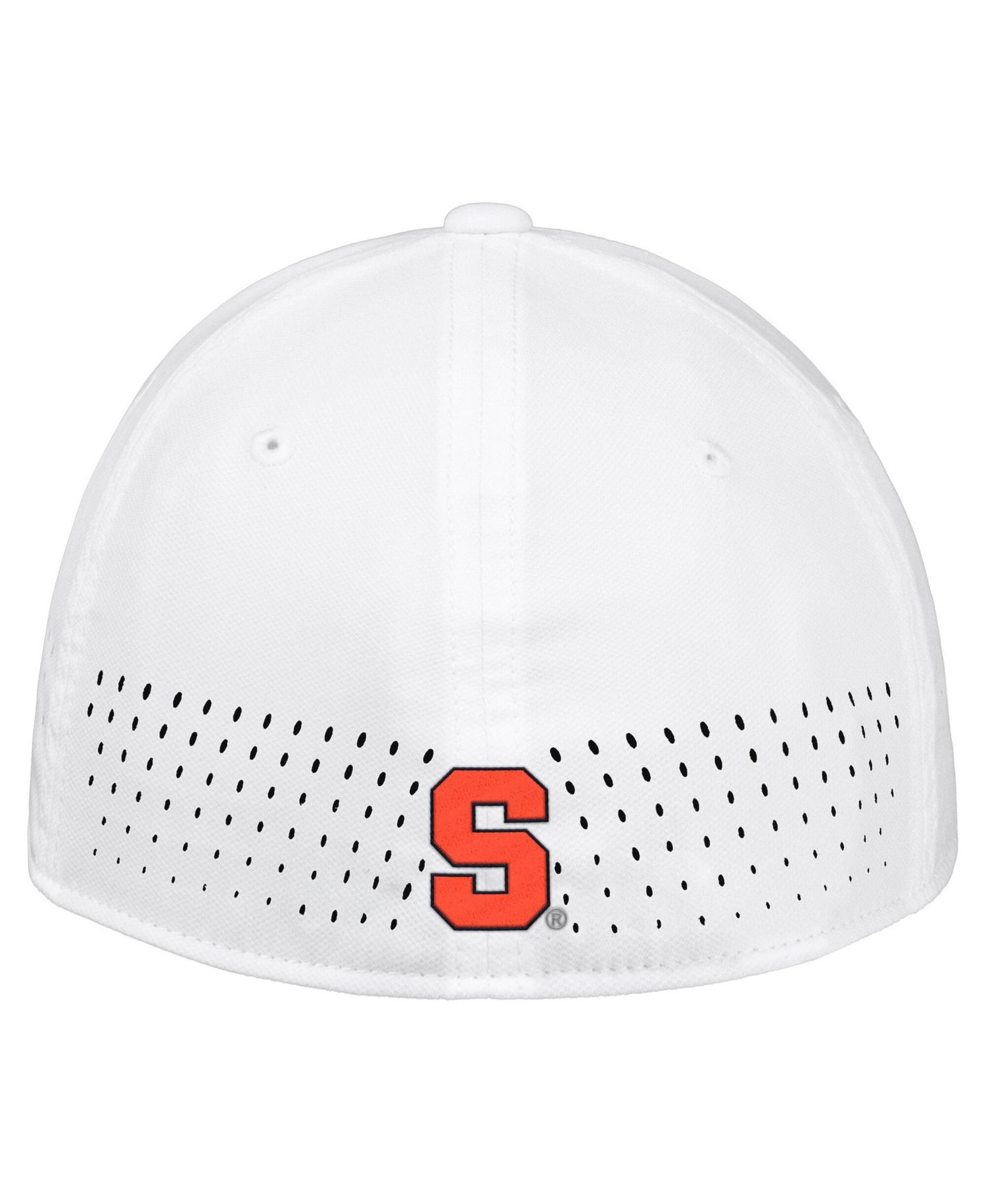 Men's White Syracuse Orange 2026 On-Field AeroBill SwooshFlex Dri-FIT Hat