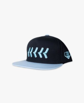 Big Boys and Girls Lifestyle 101 Black Seams Snapback Hat