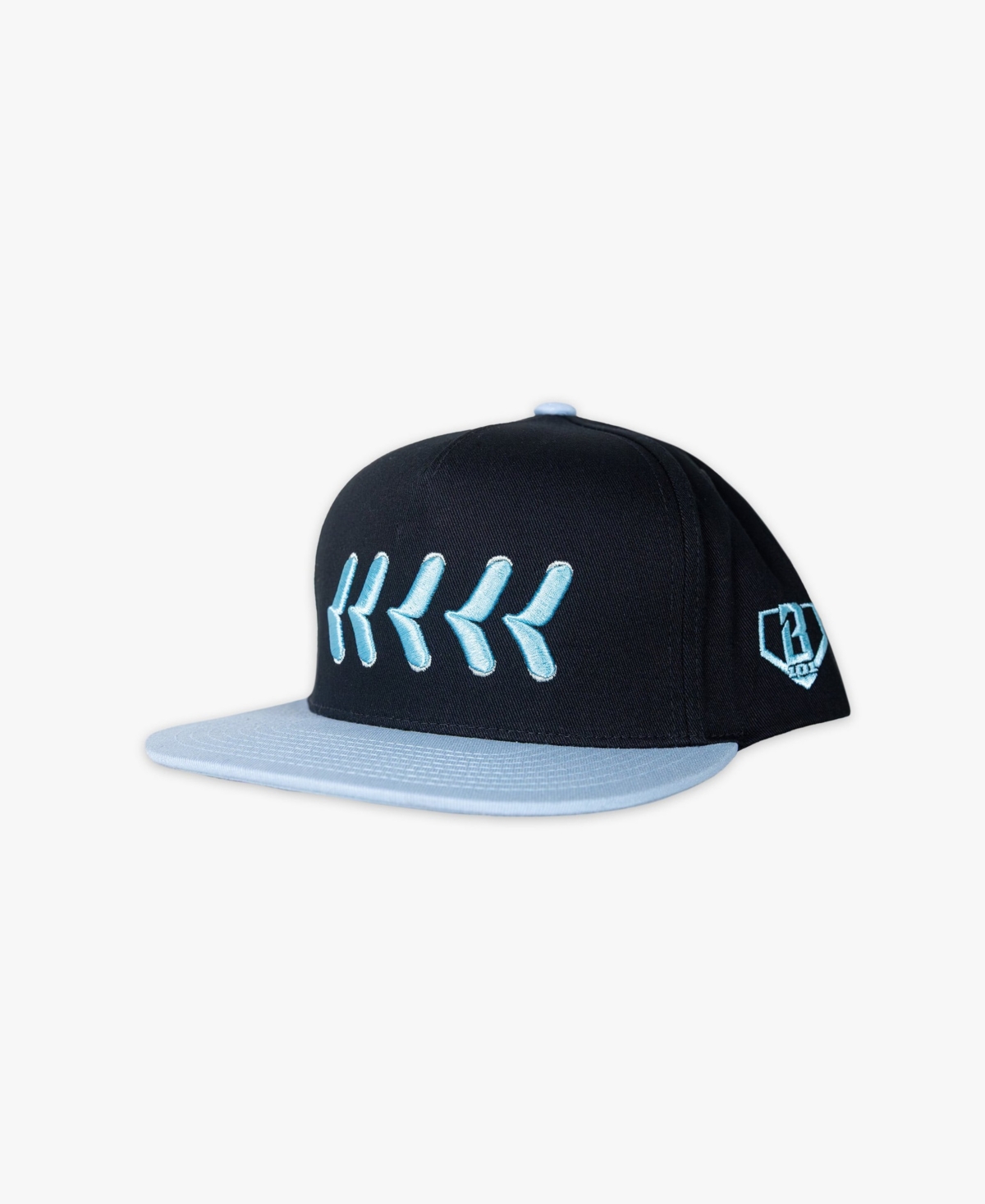 Baseball Big Boys and Girls Lifestyle 101 Black Seams Snapback Hat