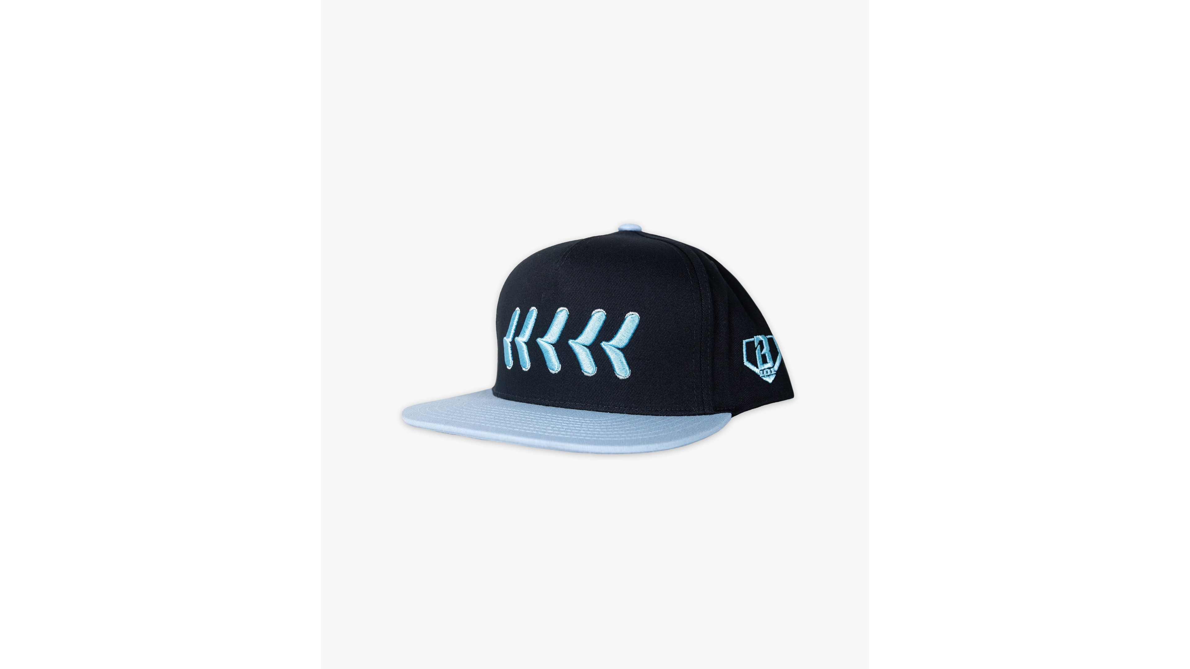 Baseball Big Boys and Girls Lifestyle 101 Black Seams Snapback Hat