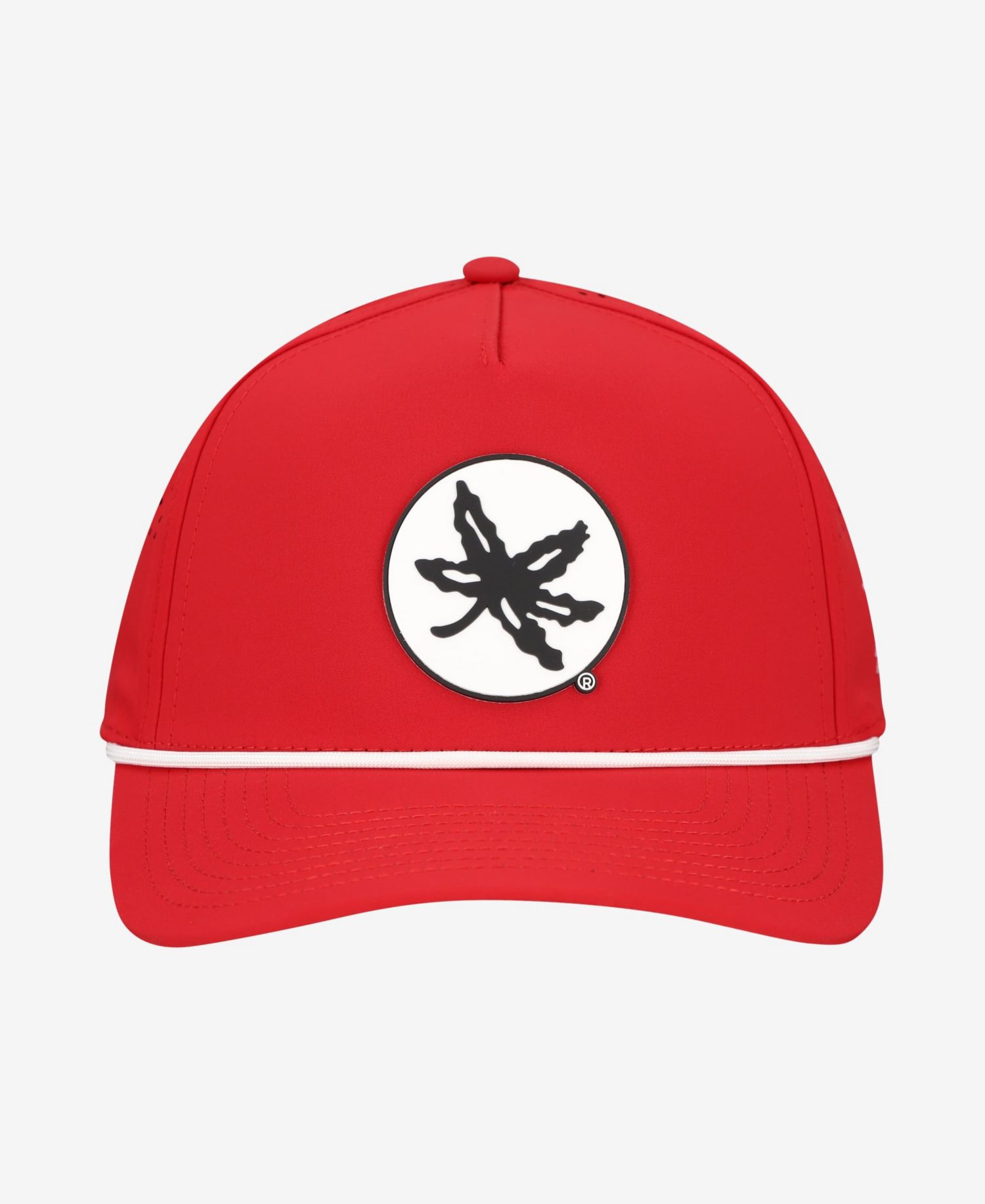 Men's Scarlet Ohio State Buckeyes Classic Two-Tone Adjustable Rope Hat