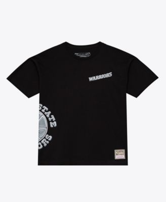 Men's Black Golden State Warriors Chrome Heritage T-Shirt