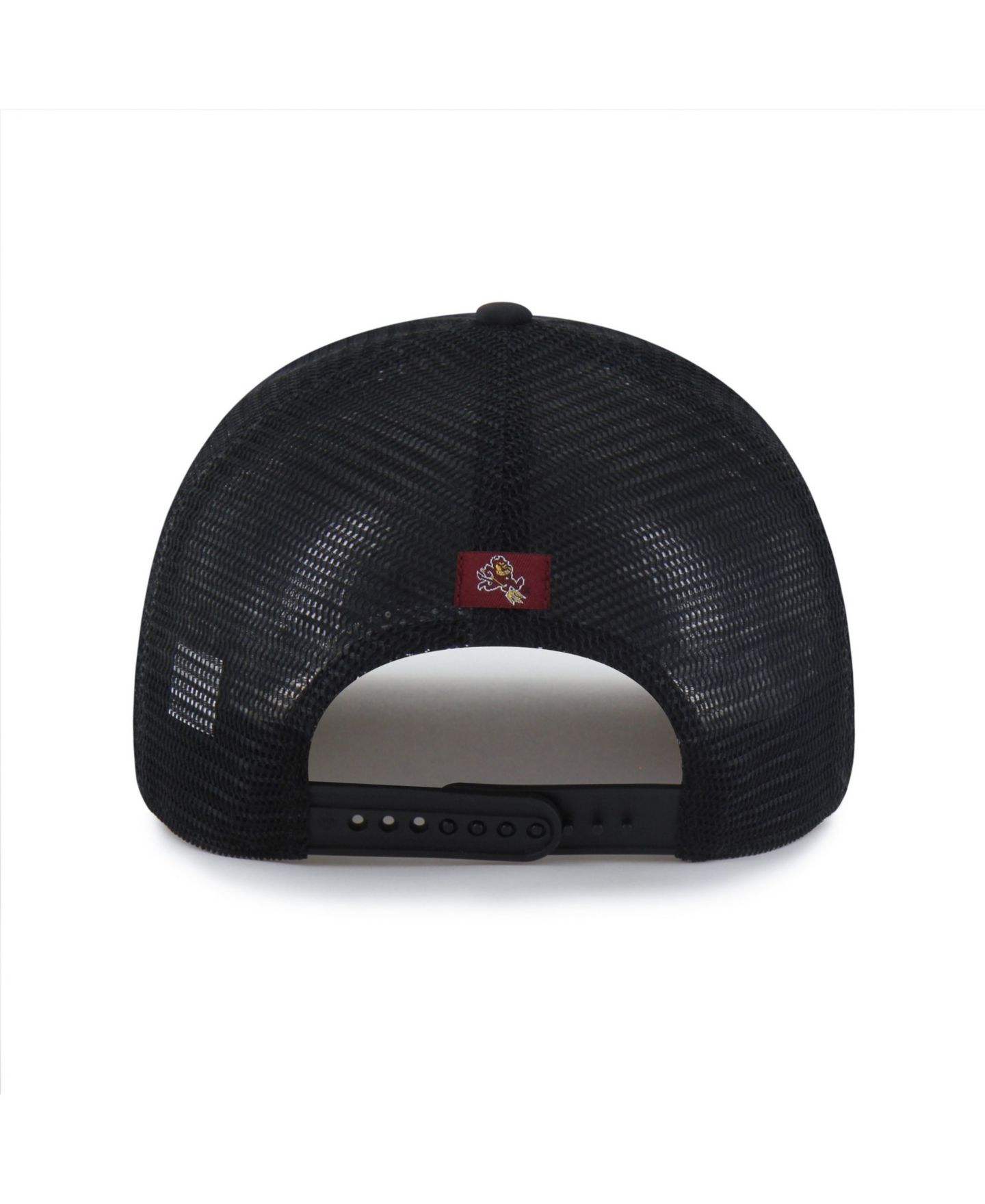 Кепка '47 Brand Black Arizona State Sun Devils brrr° Condor Mesh Hitch Adjustable Hat — фото 3