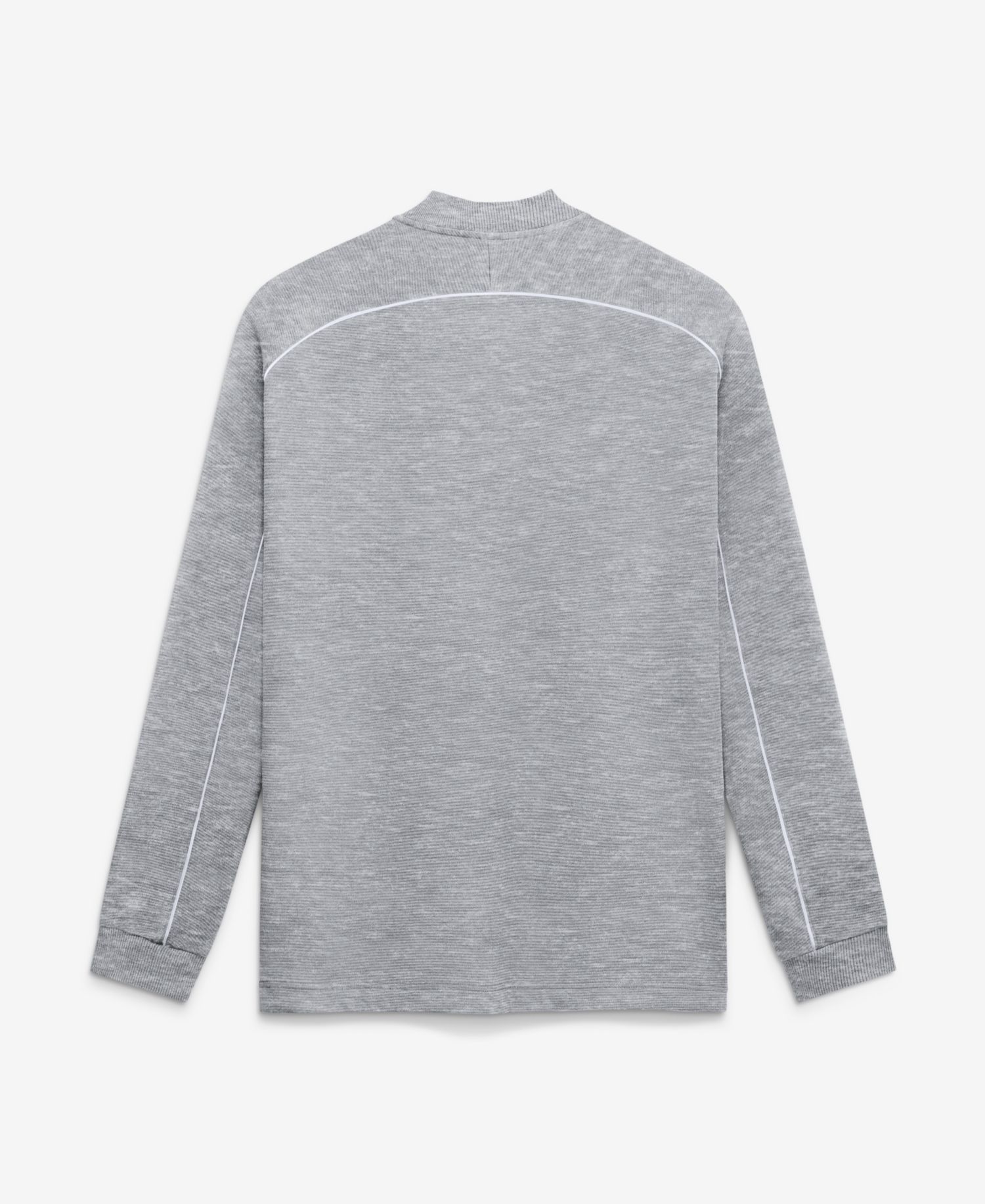 Men's Gray Texas Longhorns Par Raglan Tri-Blend Therma-FIT Half-Zip Pullover