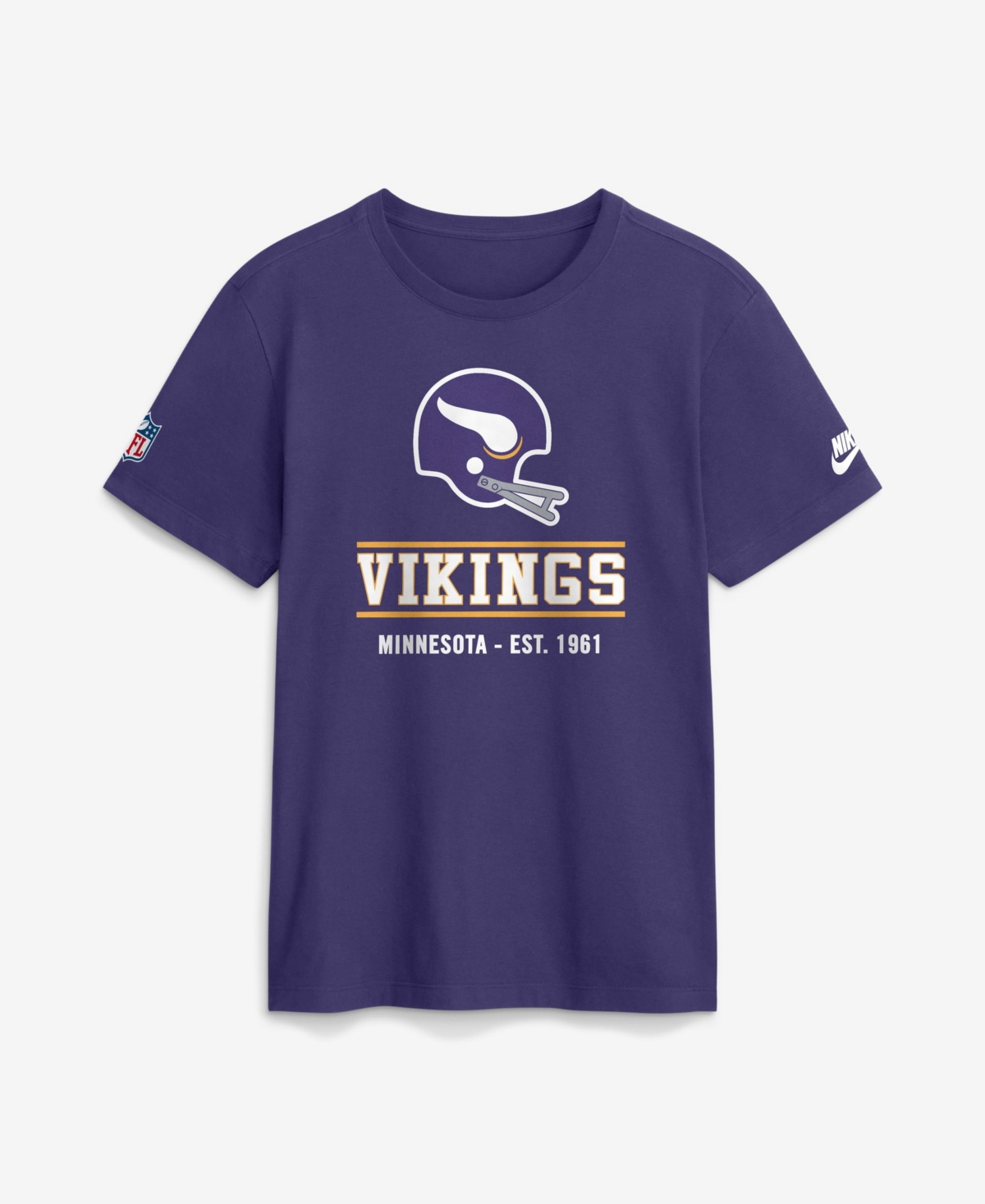 Nike Men's Purple Minnesota Vikings Sideline Alternate Final Sprint Dri-fit T-Shirt