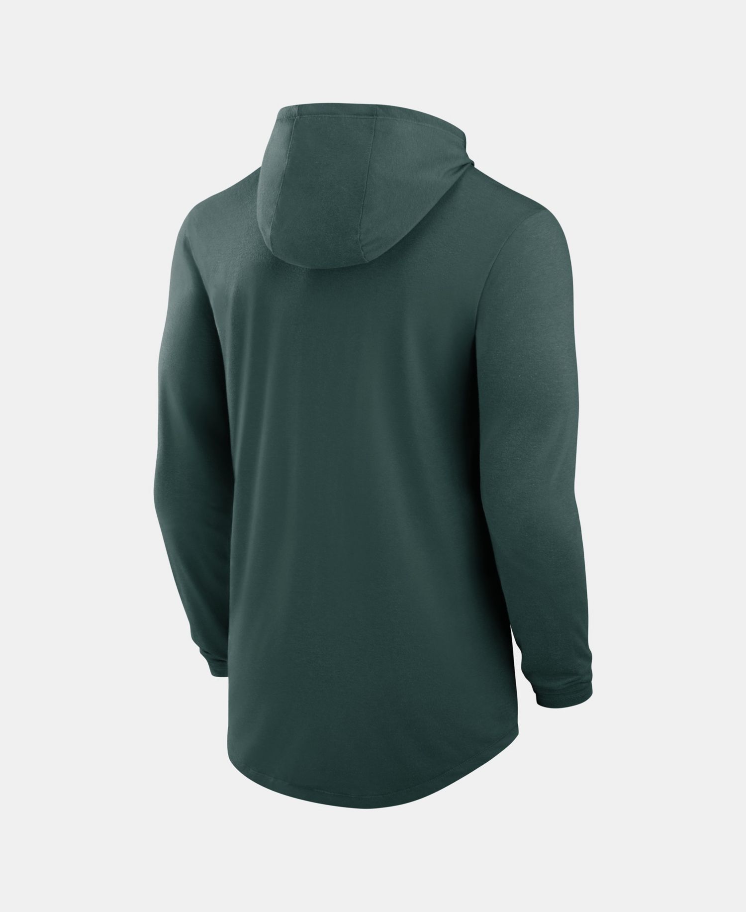 Men's Green Michigan State Spartans Primetime Pattern Tri-Blend Dri-FIT Long Sleeve Hooded T-Shirt
