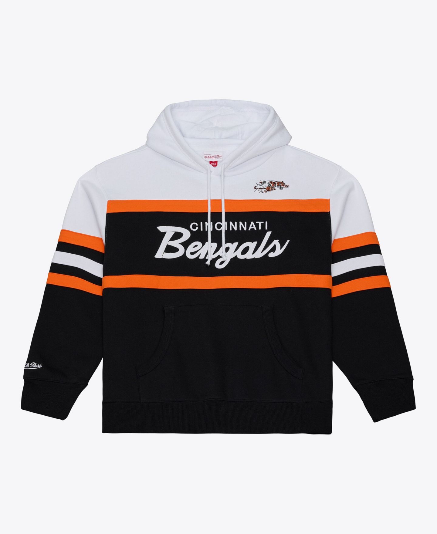 Мужское худи Mitchell & Ness Black Cincinnati Bengals Head Coach — фото 1