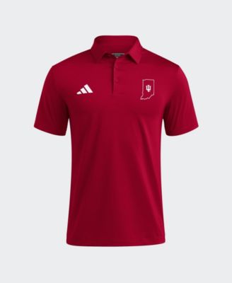 Men's Crimson Indiana Hoosiers Ultimate 365 Solid Polo