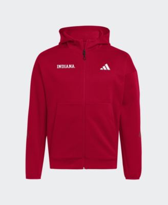 Men's Crimson Indiana Hoosiers Z.N.E Full-Zip Hoodie