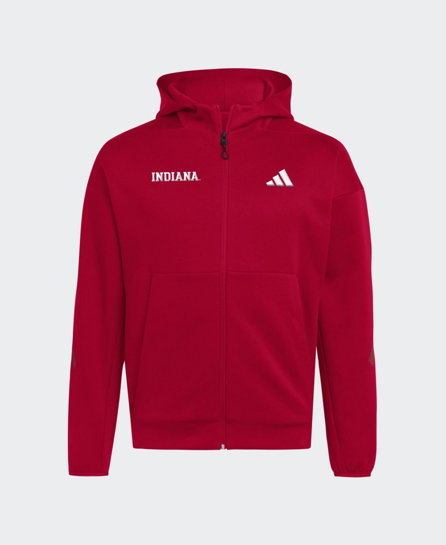Men's Crimson Indiana Hoosiers Z.N.E Full-Zip Hoodie