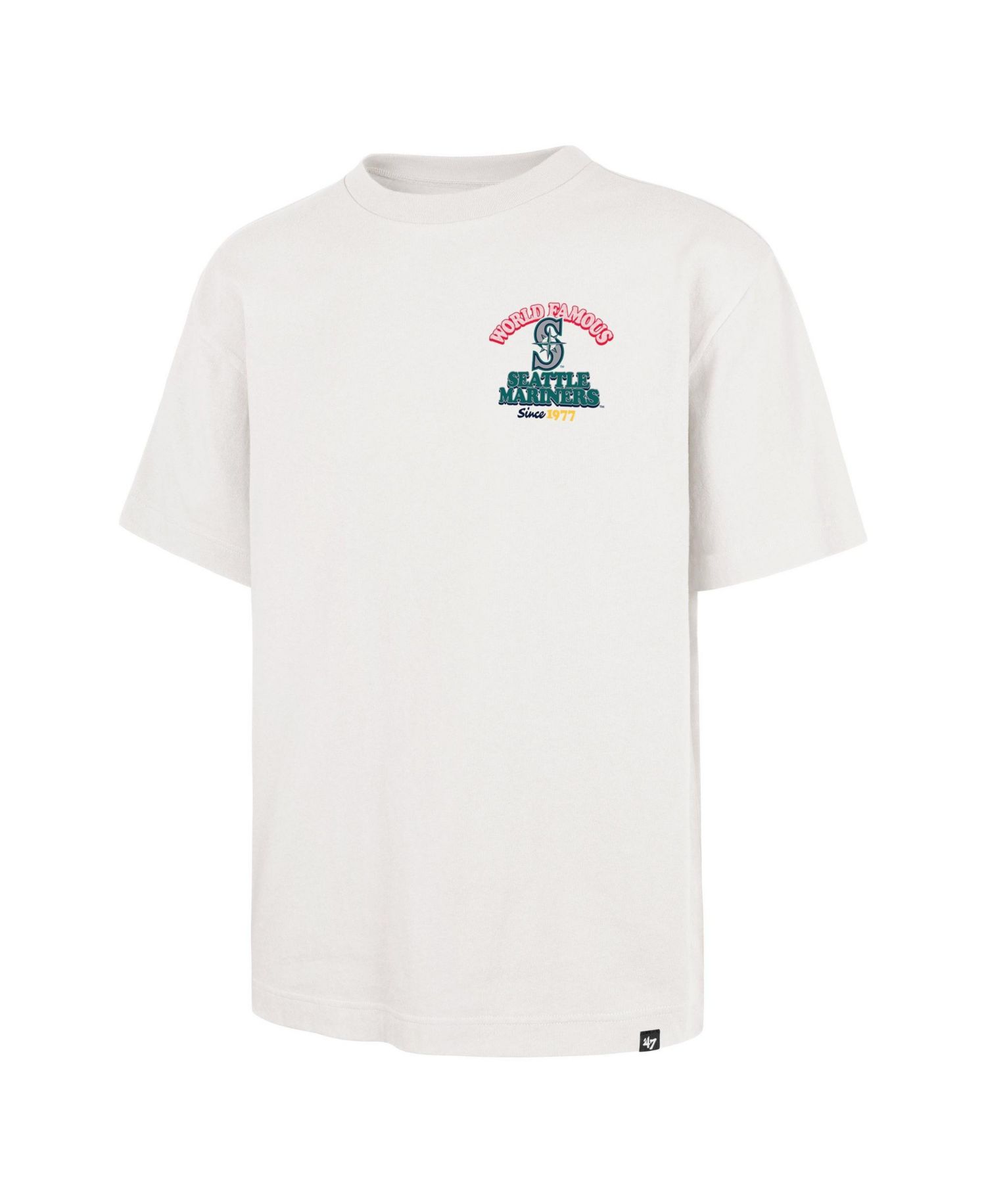 Men's '47 Cream Seattle Mariners Glizzy T-Shirt