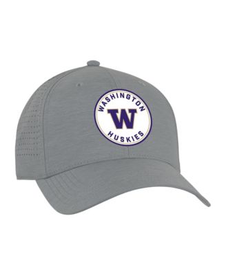 Men's and Women's Gray Washington Huskies Brezo Adjustable Hat