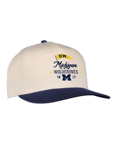 Кепка Ahead Cream Michigan Wolverines The 1995 Adjustable Hat