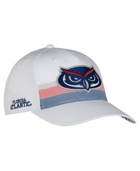 Кепка Ahead White Florida Atlantic Owls The Sideline Adjustable Hat