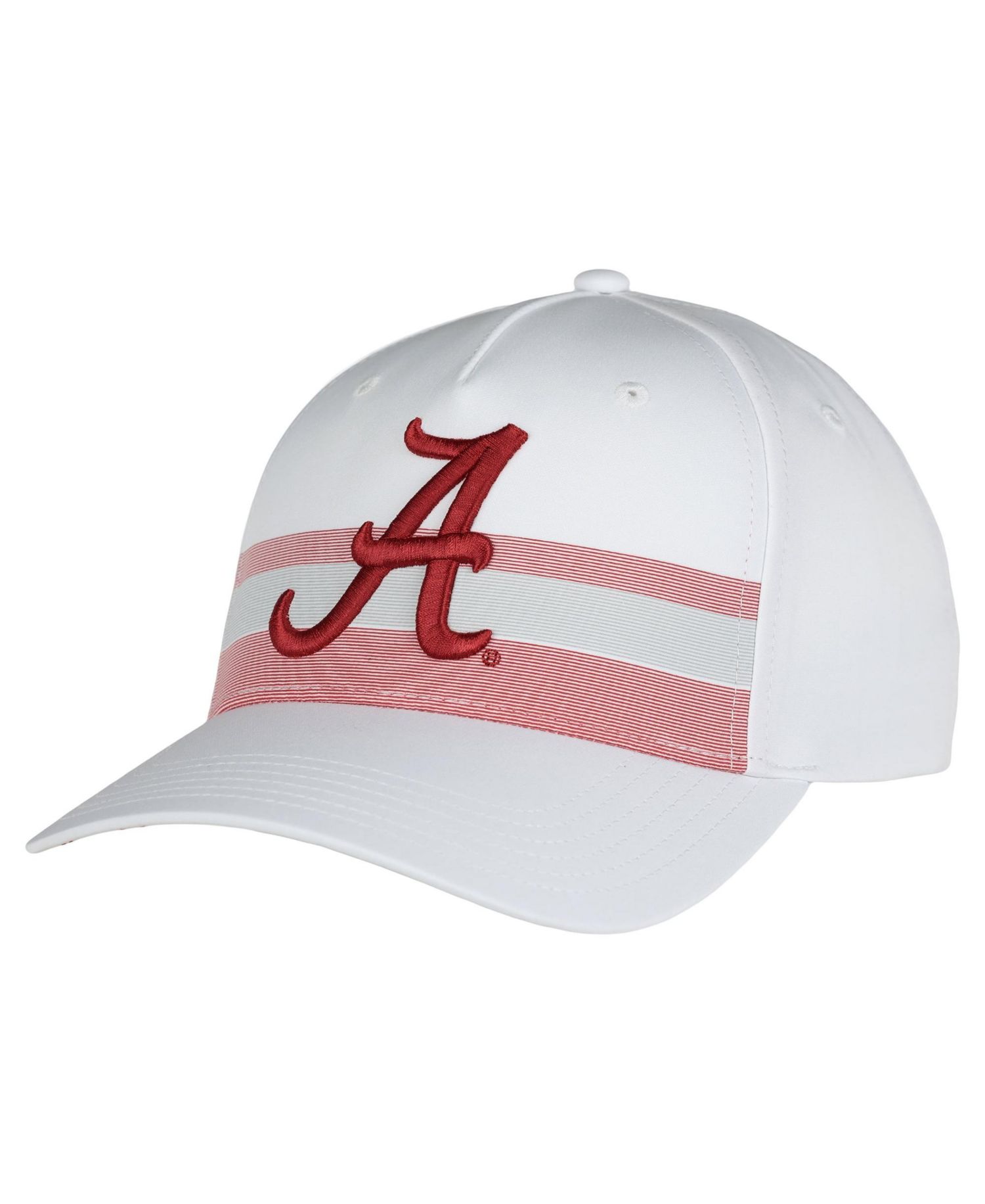 Men's and Women's White Alabama Crimson Tide The Sideline Adjustable Hat