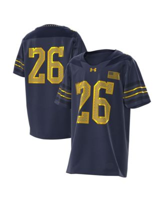 Big Boys and Girls #26 Navy Notre Dame Fighting Irish 2026 Shamrock Series Replica Football Jersey