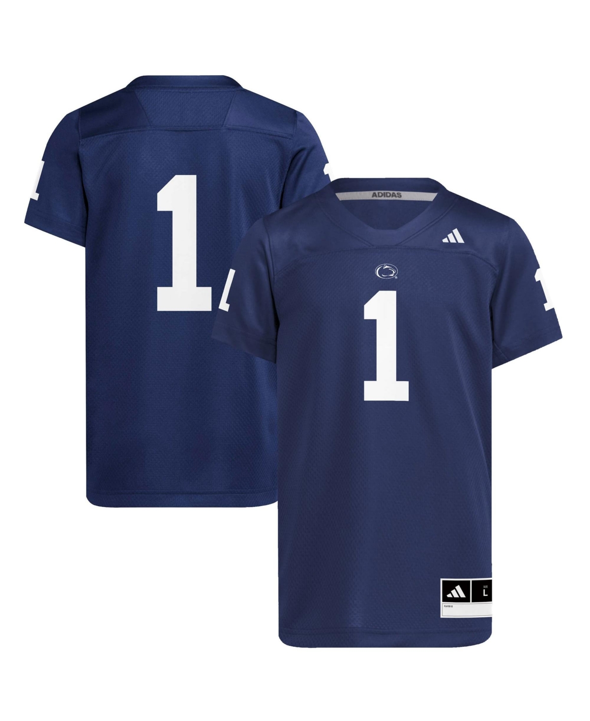 adidas Big Boys and Girls Navy Penn State Nittany Lions Replica Jersey