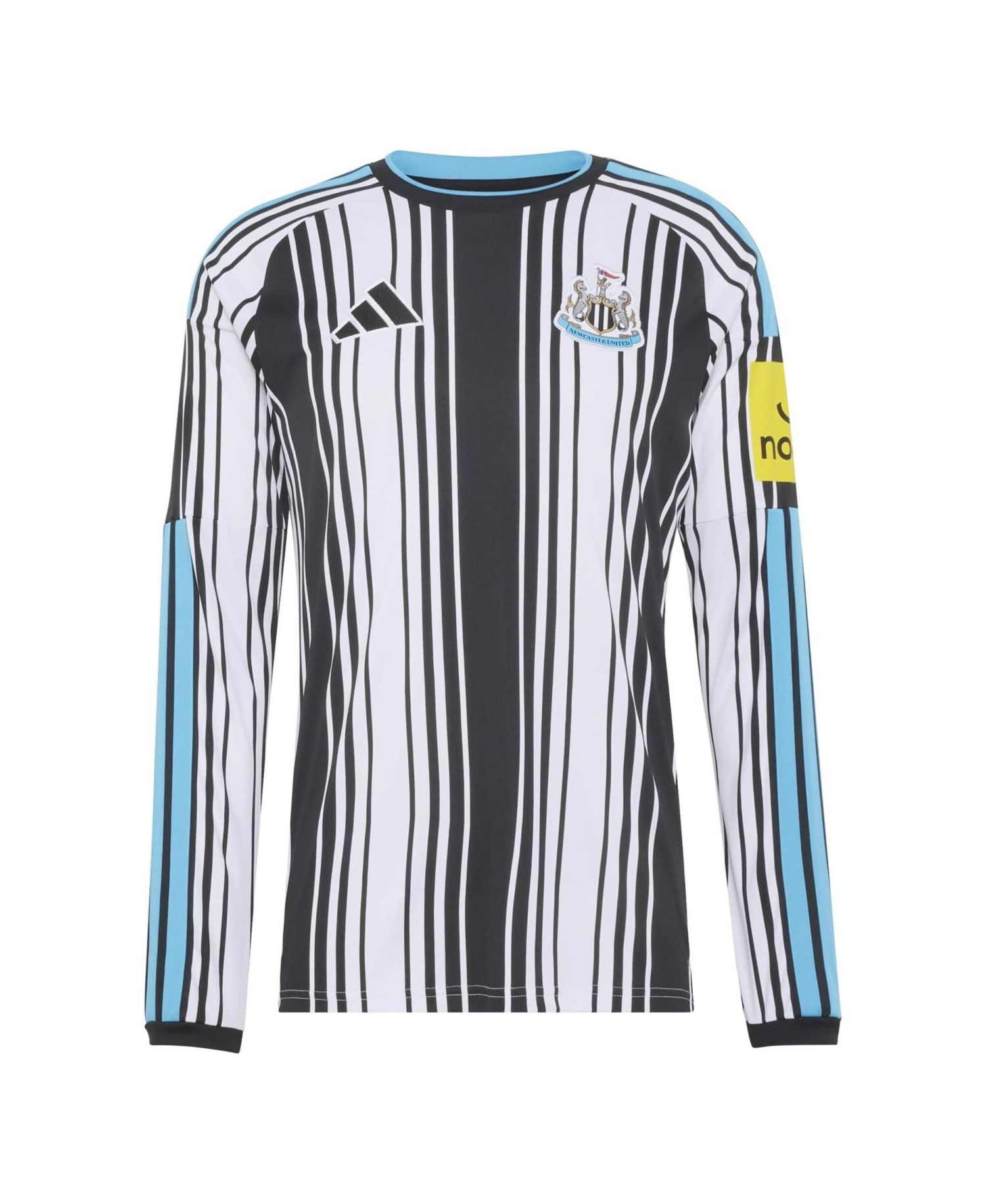 Men's White Newcastle United 2026/27 Home Replica Long Sleeve Jersey