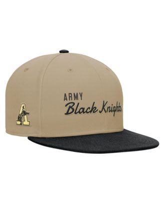 Men's Beige/Black Army Black Knights Pro Dri-FIT Snapback Hat